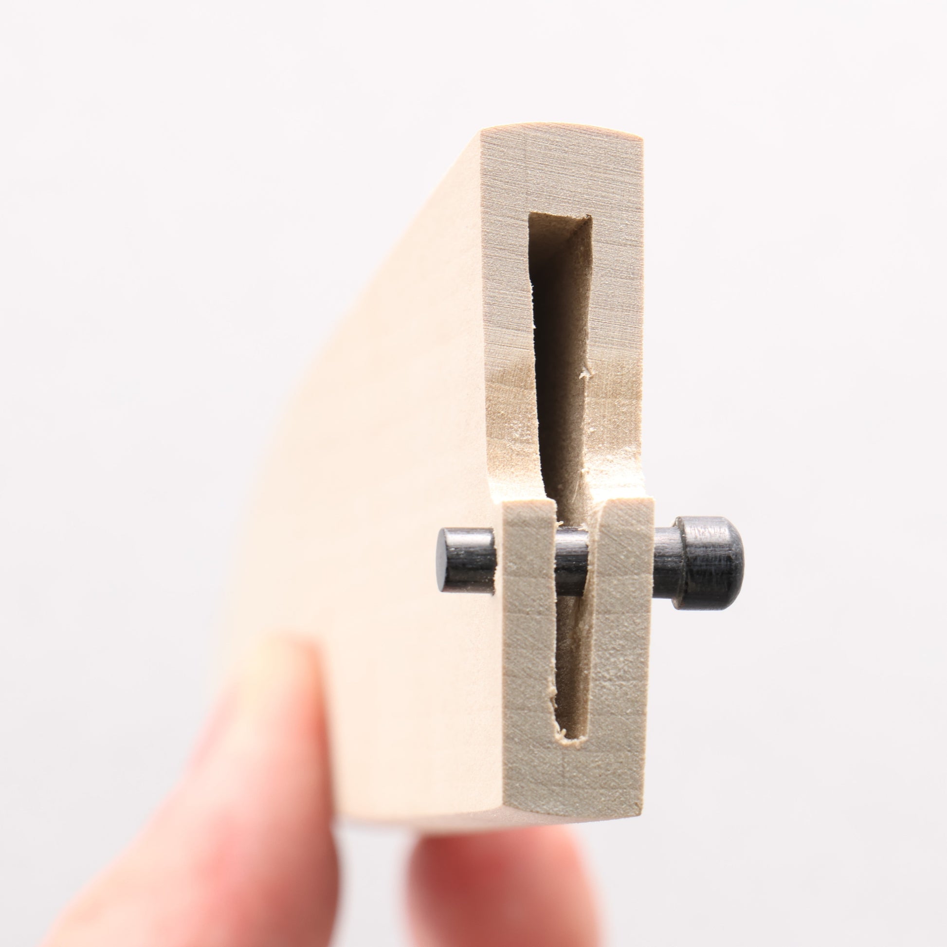 朴鞘 ペティー用 黒合板ピン付き 120mm - 清助刃物
