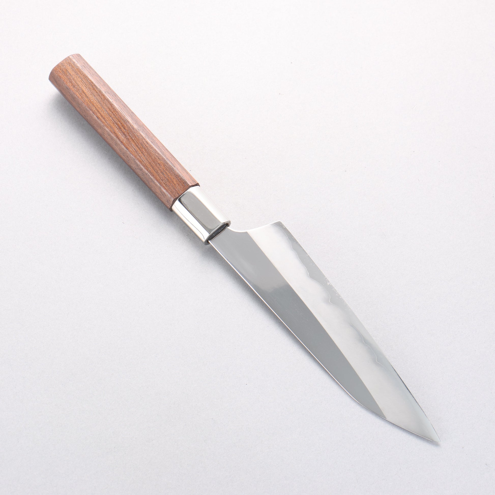 黒鳥 銀三鋼 磨き仕上げ ペティーナイフ 150mm ウォルナット柄 Kiku - 清助刃物
