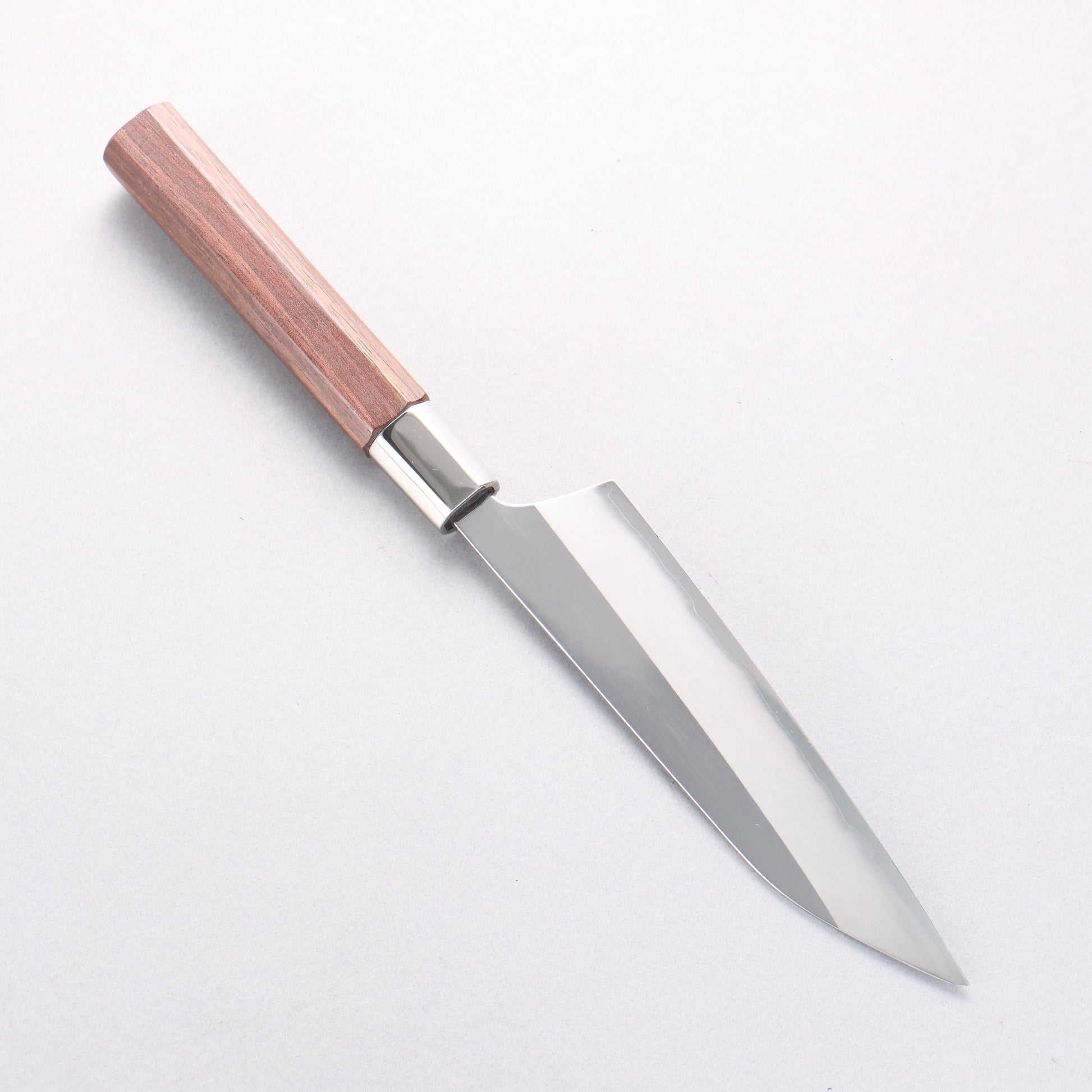 黒鳥 銀三鋼 磨き仕上げ ペティーナイフ 150mm ウォルナット柄 Hama-chidori - 清助刃物