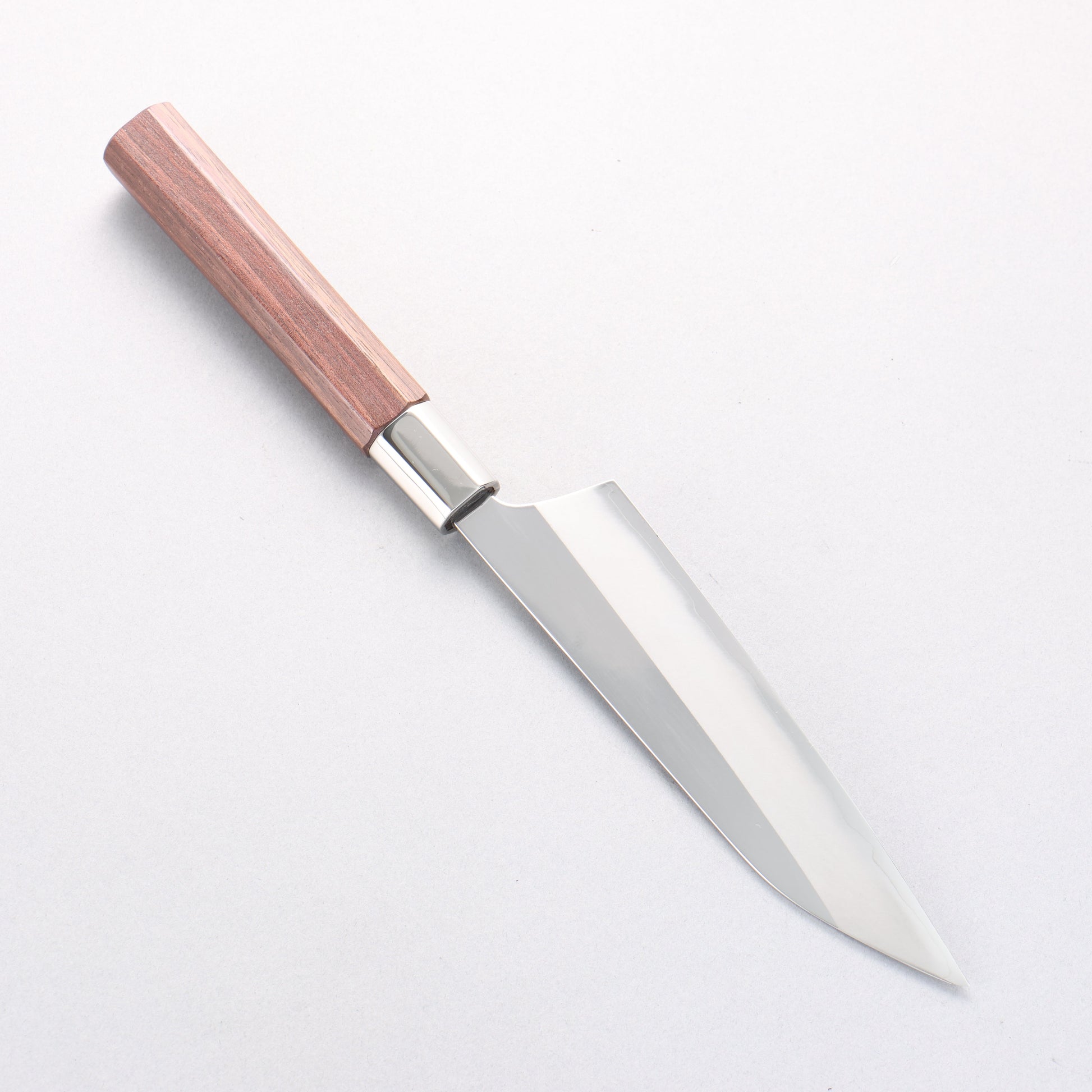 黒鳥 銀三鋼 磨き仕上げ ペティーナイフ 150mm ウォルナット柄 Hama-chidori - 清助刃物