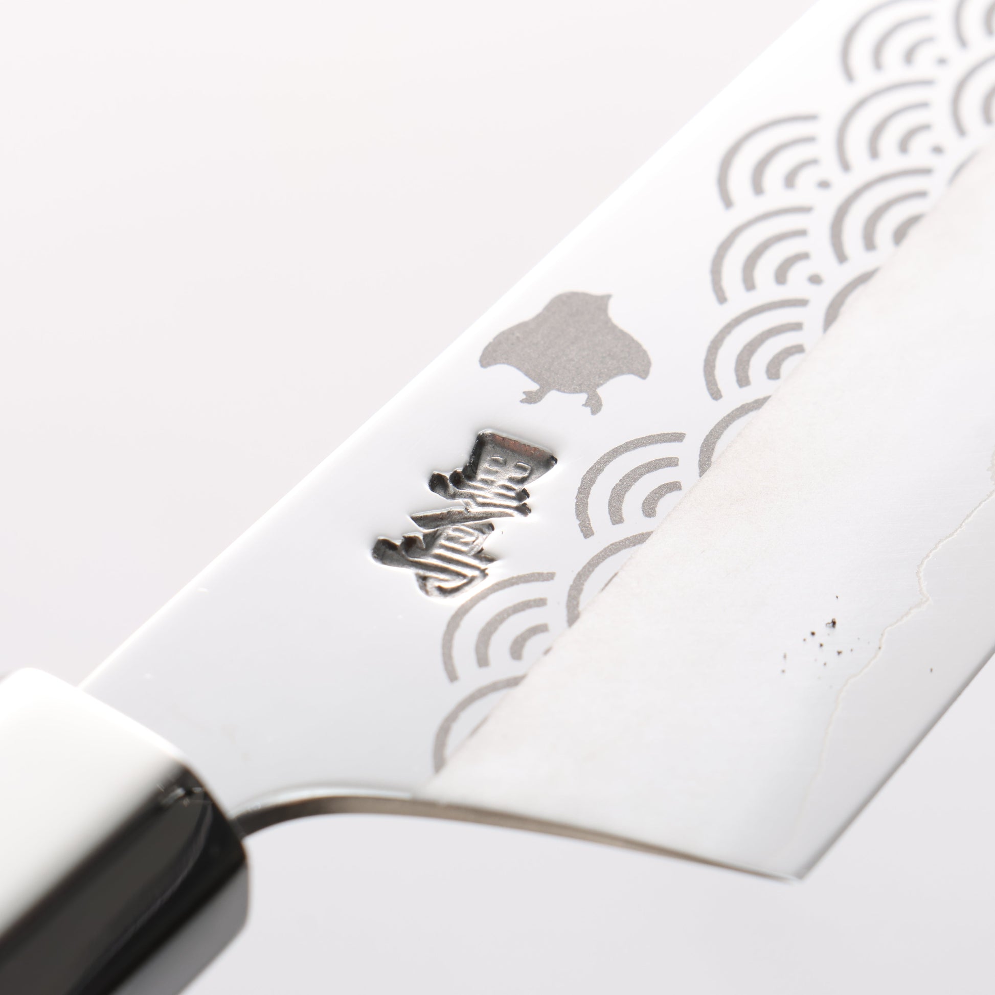 黒鳥 銀三鋼 磨き仕上げ ペティーナイフ 150mm ウォルナット柄 Hama-chidori - 清助刃物