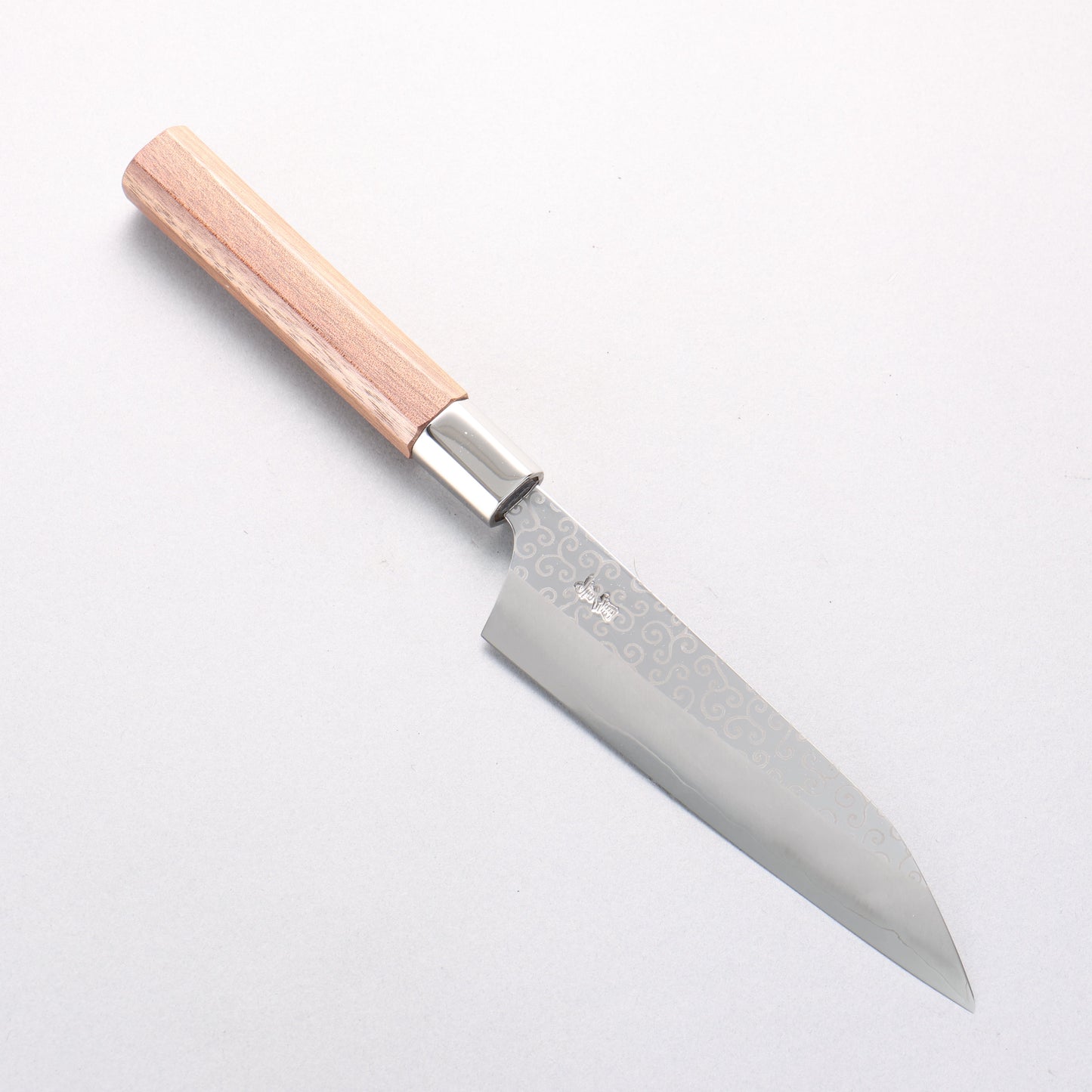 黒鳥 銀三鋼 磨き仕上げ ペティーナイフ 150mm ウォルナット柄 Karakusa - 清助刃物