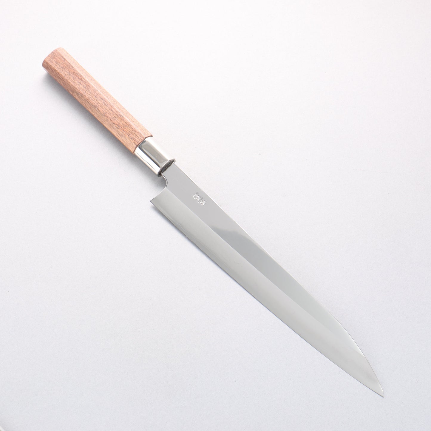 黒鳥 銀三鋼 磨き仕上げ 柳刃包丁 255mm ウォルナット柄 - 清助刃物