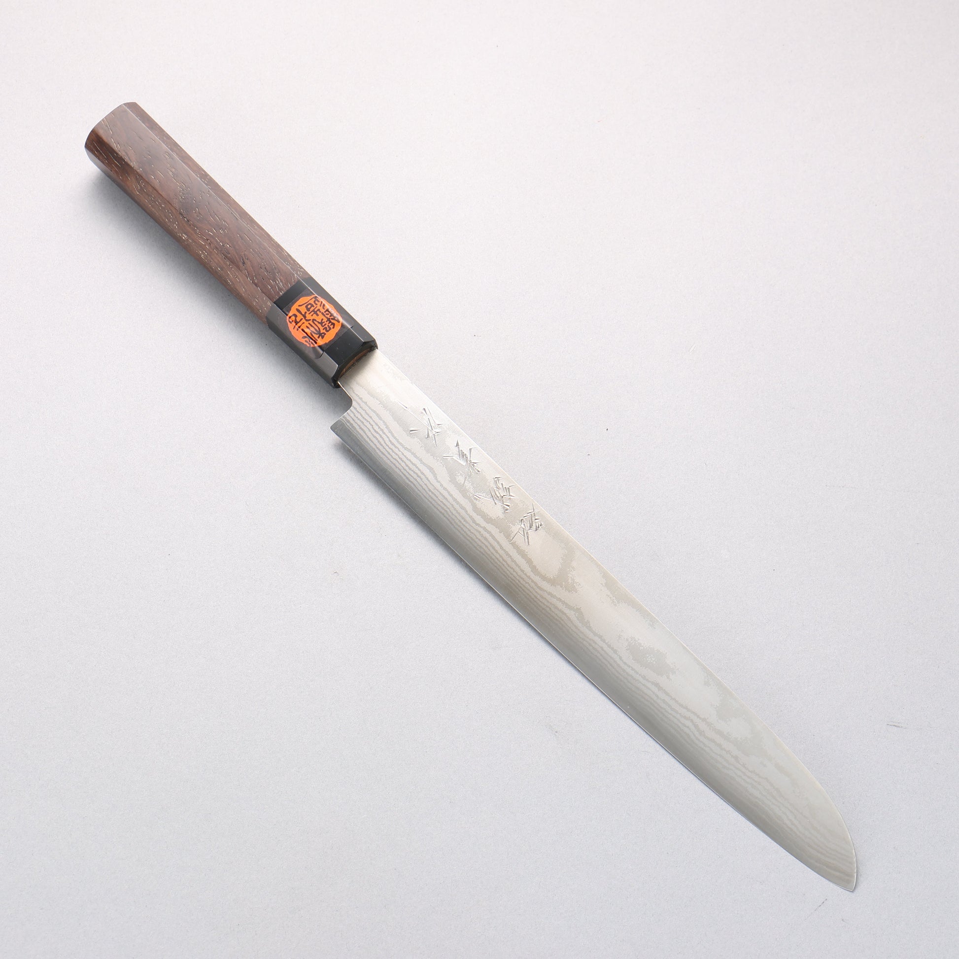 田中 誠貴 V金10号 パン切り包丁 240mm ウォルナット柄 - 清助刃物