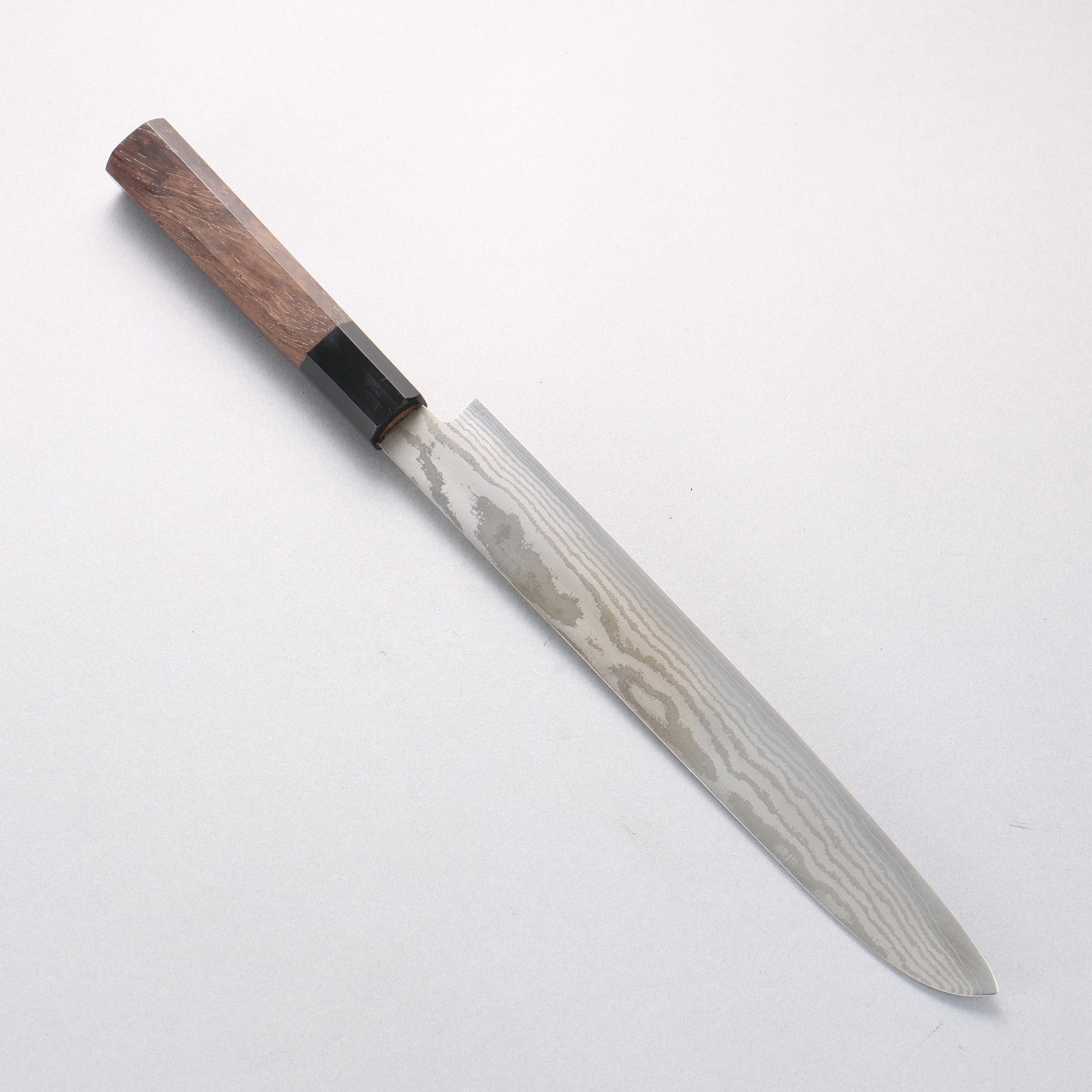 田中 誠貴 V金10号 パン切り包丁 240mm ウォルナット柄 - 清助刃物