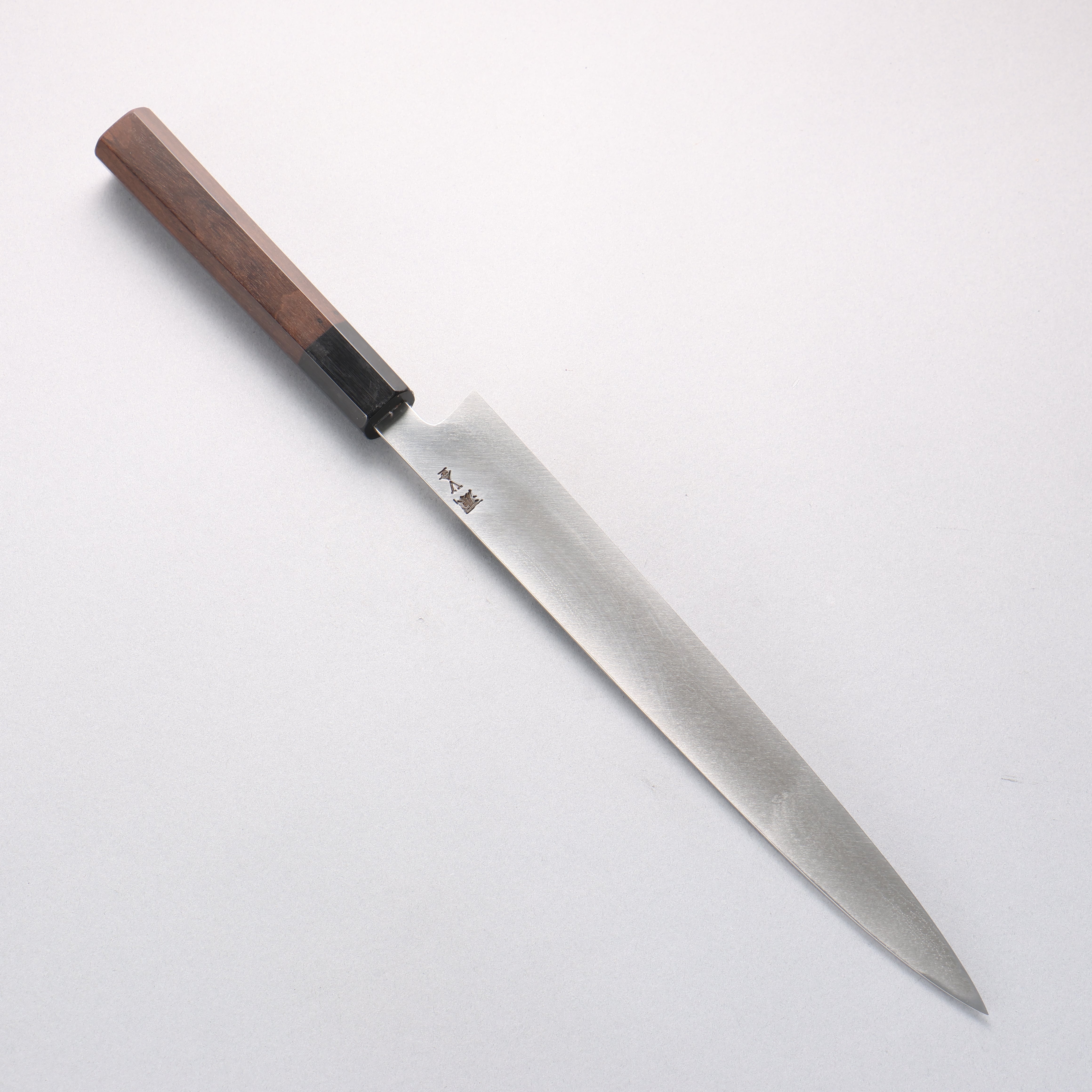 田中 誠貴 閃光 V金10号 ダマスカス 柳刃包丁 270mm ウォルナット柄