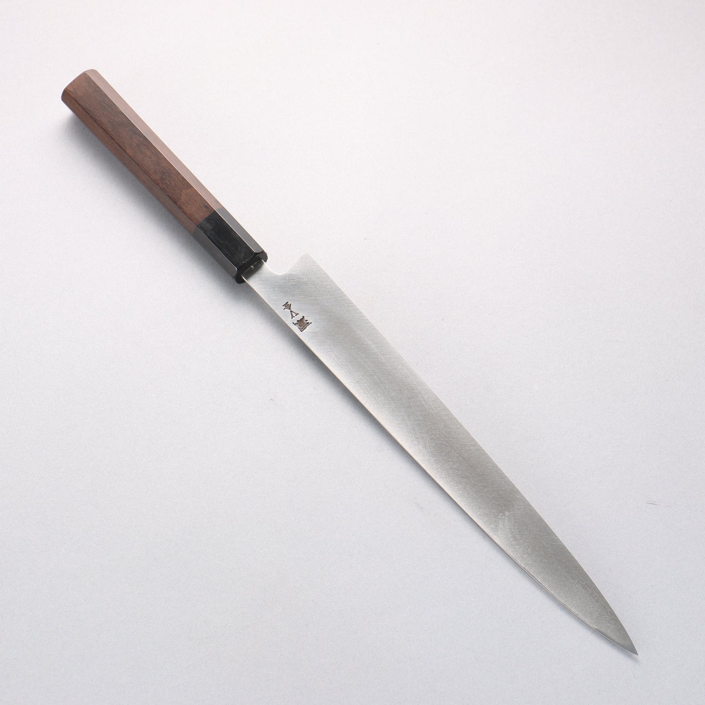 田中 誠貴 閃光 V金10号 ダマスカス 柳刃包丁 270mm ウォルナット柄 - 清助刃物