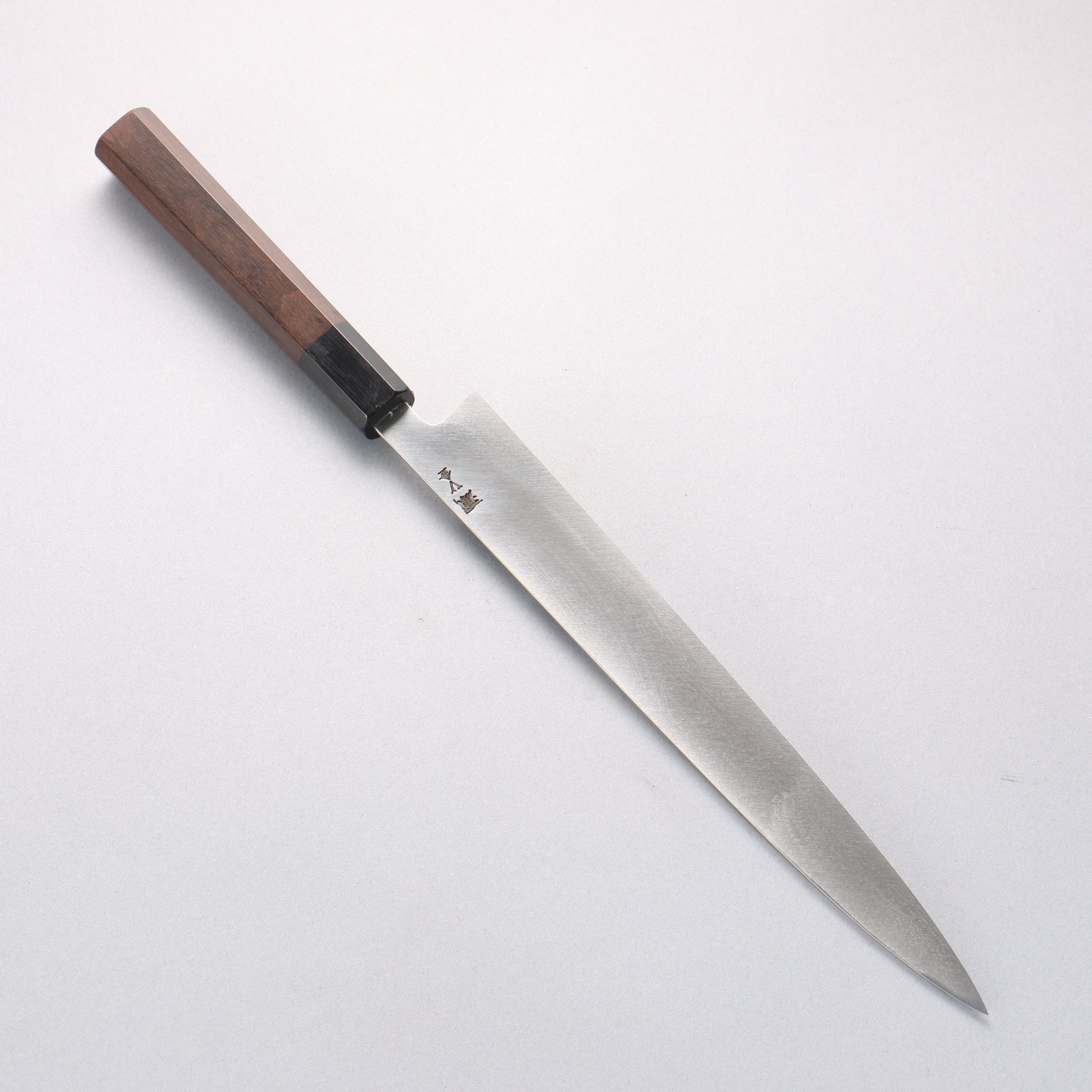 田中 誠貴 閃光 V金10号 ダマスカス 柳刃包丁 270mm ウォルナット柄