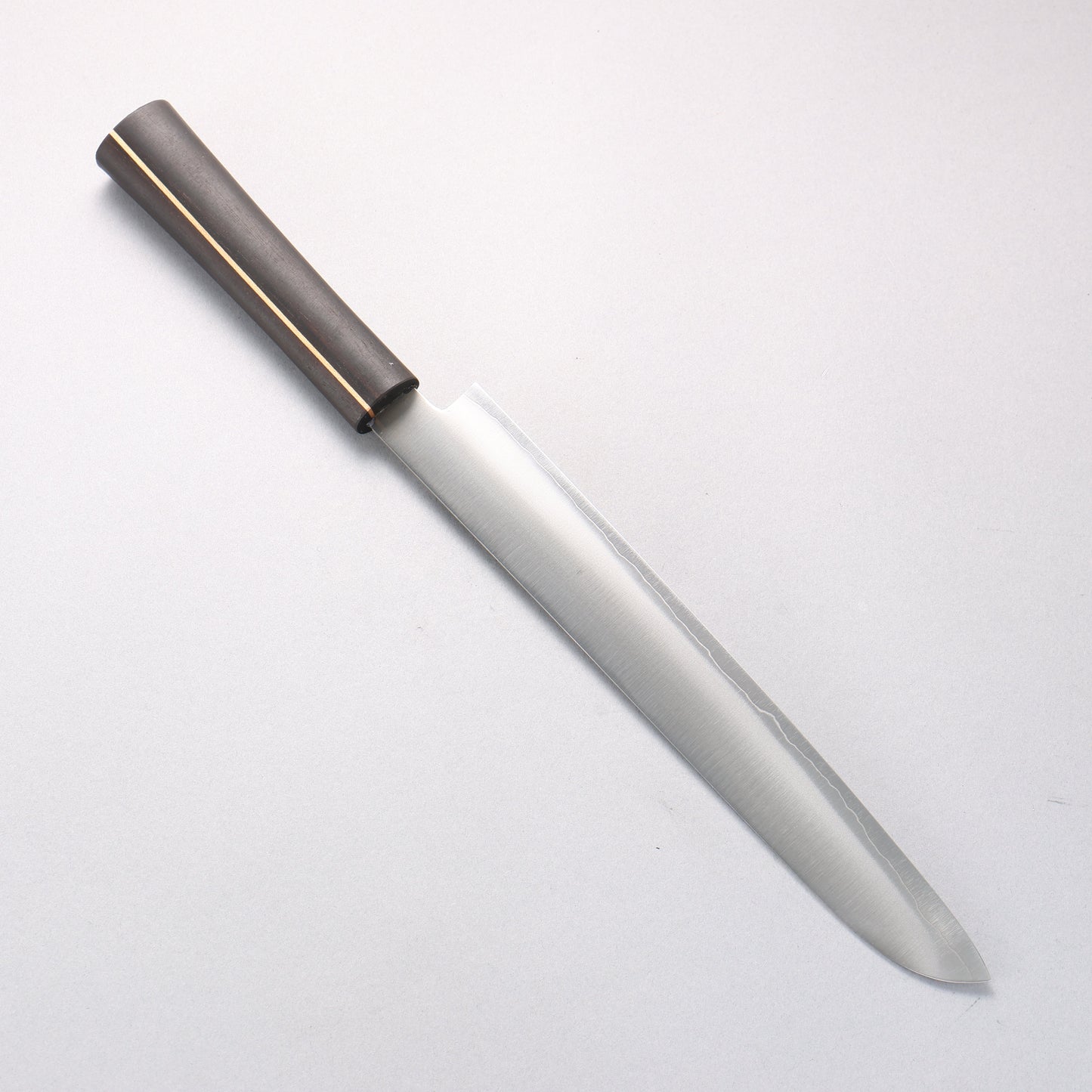 田中 誠貴 瞬（まじろ） 銀三鋼 パン切り包丁 240mm 黒檀柄 - 清助刃物