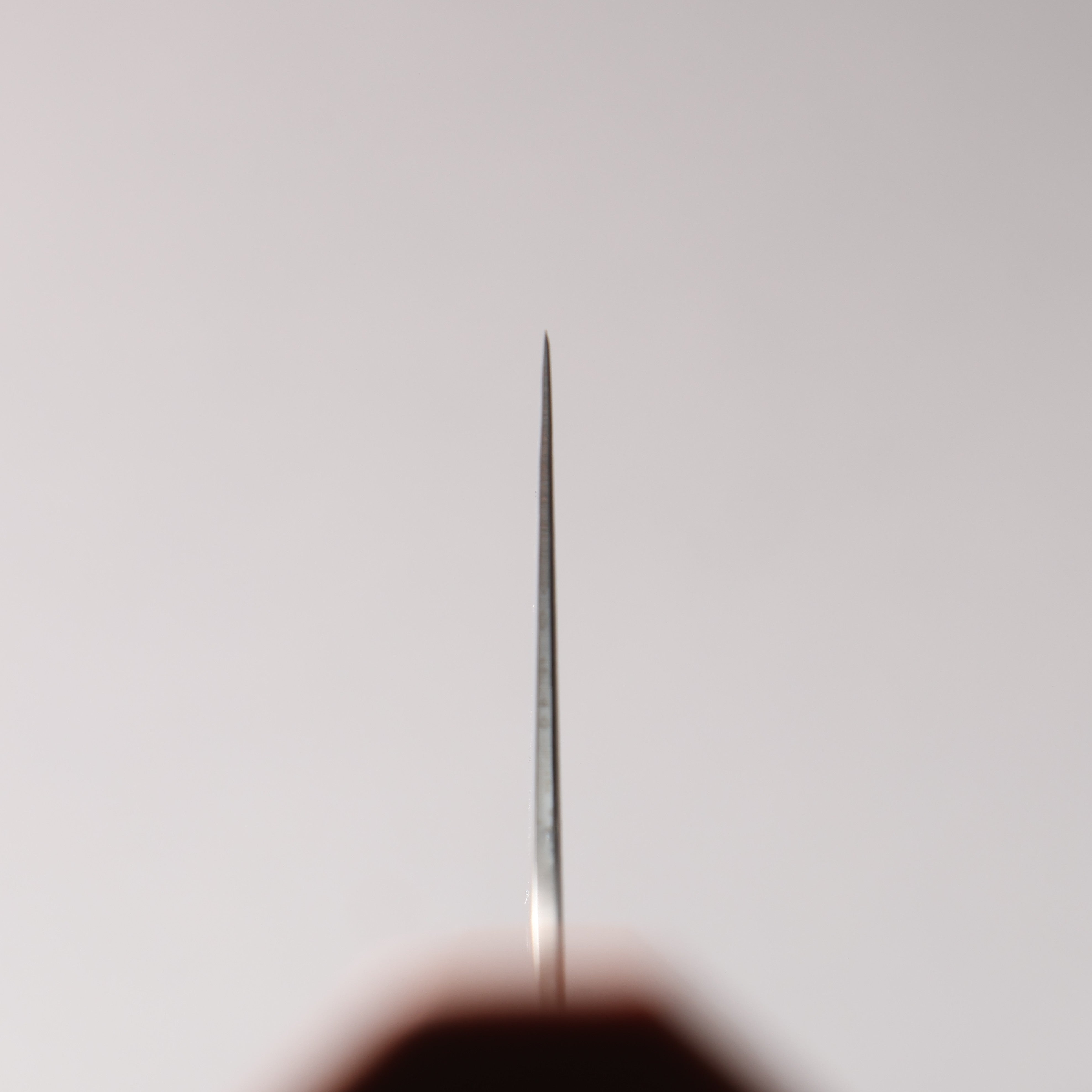 寛丈 SG2 ダマスカス 磨き仕上げ 切付牛刀包丁 240mm 茶スタビライズドウッド (銀リング)柄 - 清助刃物