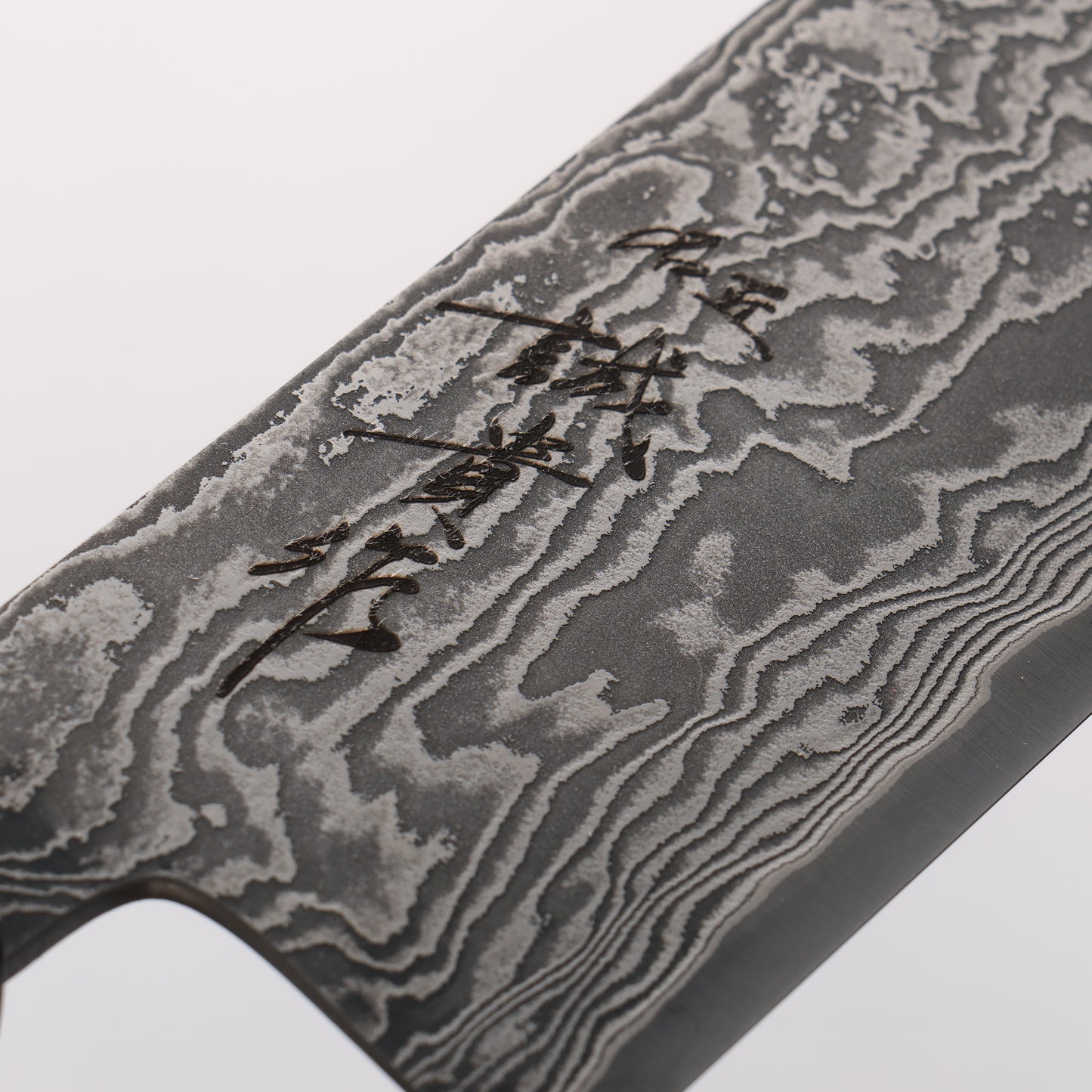 田中 誠貴 羽々斬 SG2 ダマスカス 菜切包丁 165mm 黒檀 (口輪：黒水牛)柄 - 清助刃物