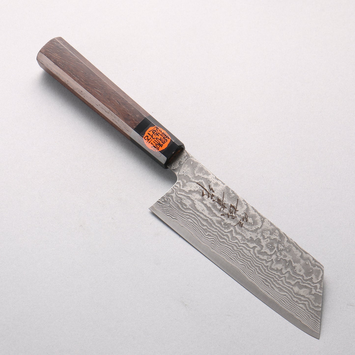 田中 誠貴 春風 SG2 ダマスカス 菜切包丁 165mm ウォルナット柄 - 清助刃物