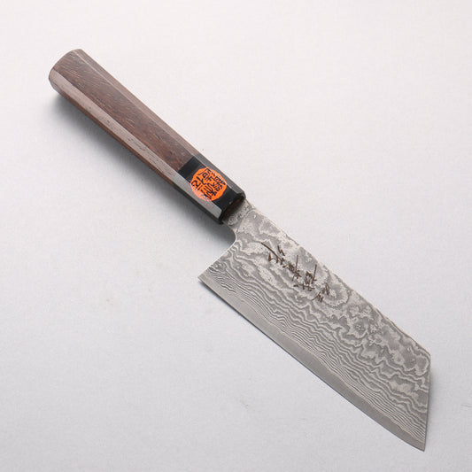 田中 誠貴 春風 SG2 ダマスカス 菜切包丁 165mm ウォルナット柄 - 清助刃物