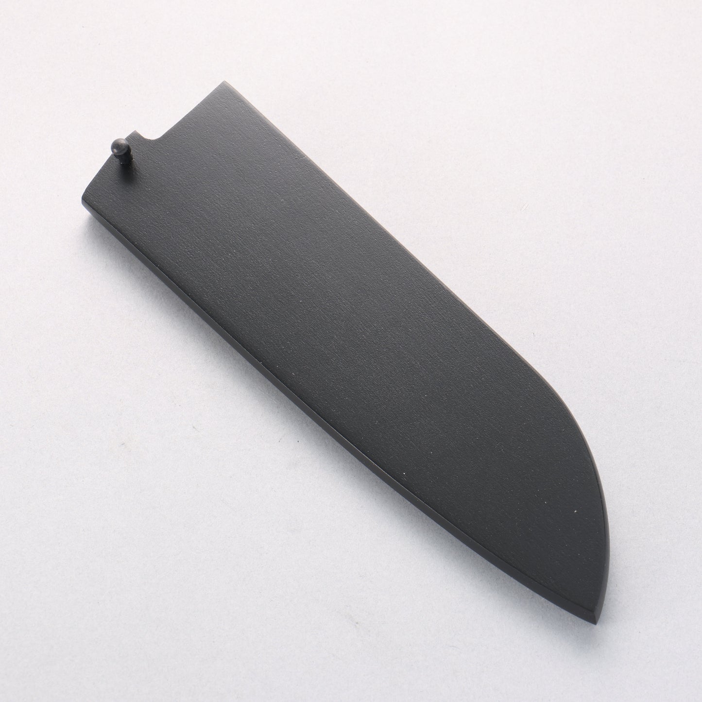 黒塗り鞘 三徳包丁用 黒合板ピン付き180mm - 清助刃物