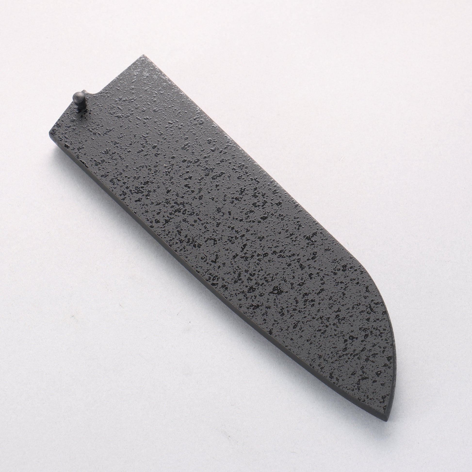 黒石目鞘 三徳用 黒合板ピン付き 180mm - 清助刃物