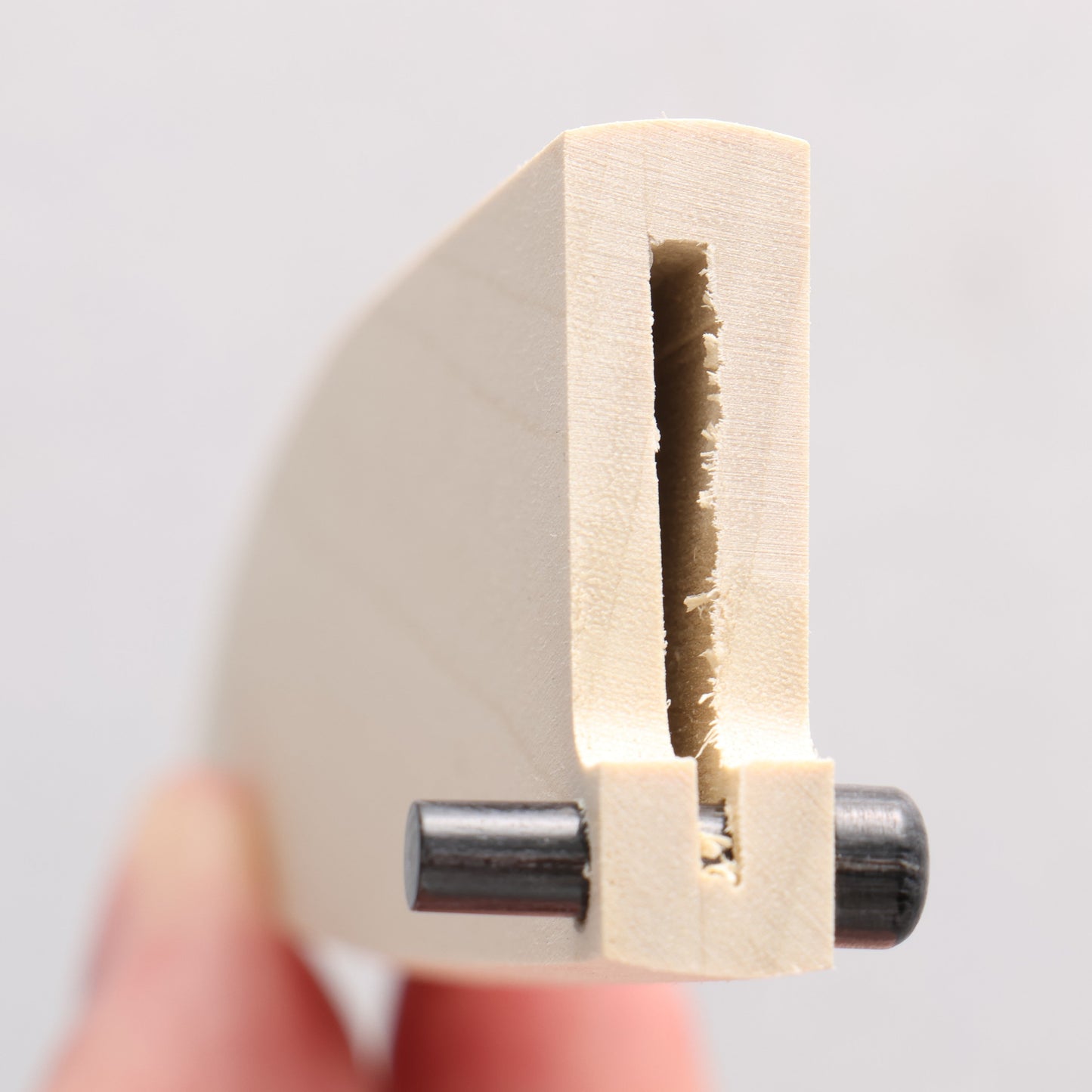 朴鞘 ペティー用 黒合板ピン付き 80mm - 清助刃物