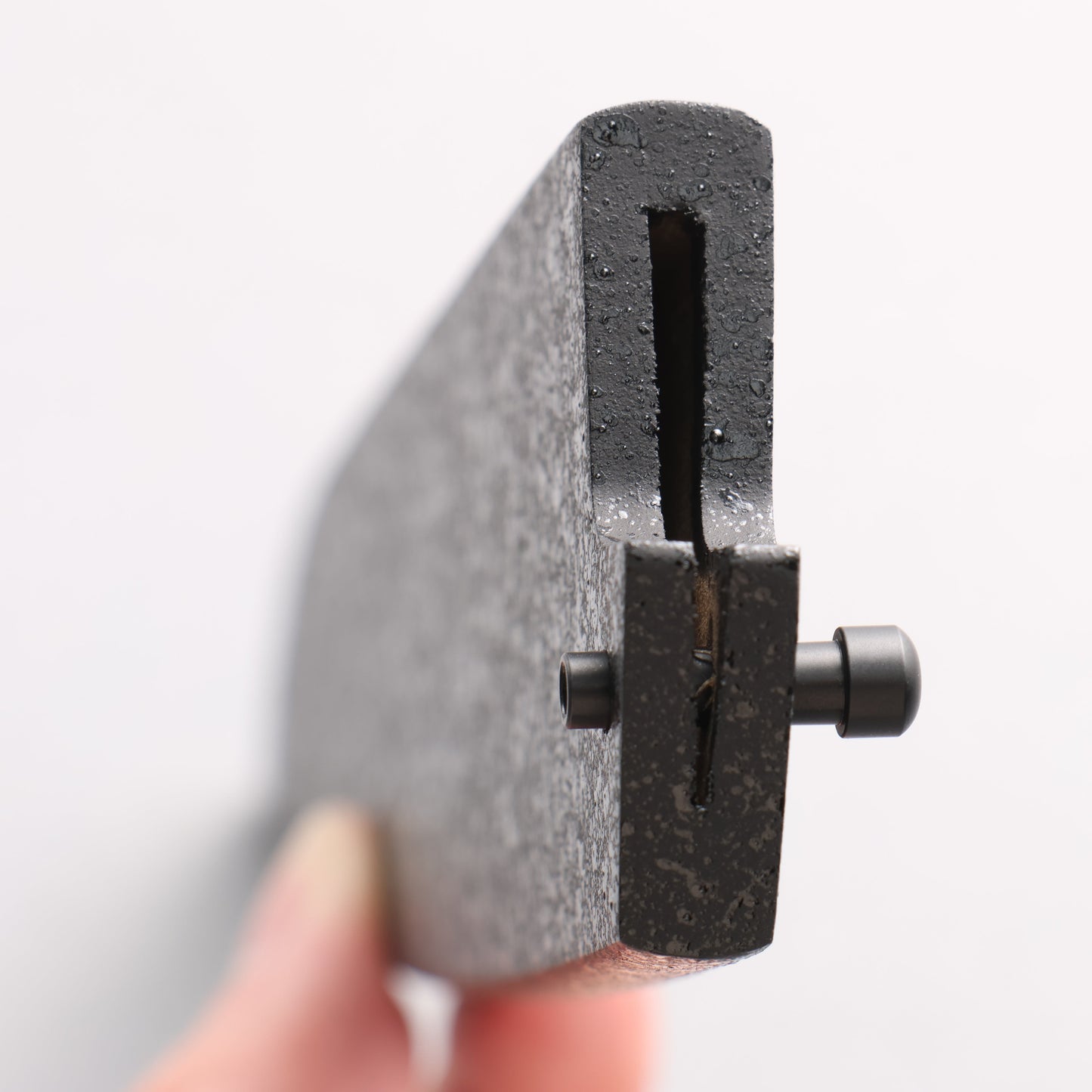 黒石目 朴鞘 180mm ペティーナイフ用 合板ピン付き - 清助刃物