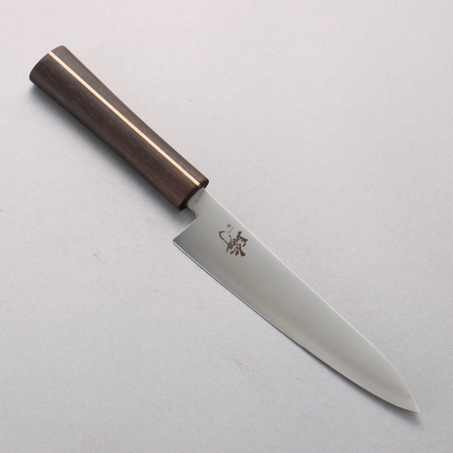 田中 誠貴 瞬（まじろ） 銀三鋼 ペティーナイフ 150mm 黒檀柄 - 清助刃物