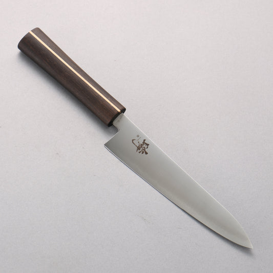 田中 誠貴 瞬（まじろ） 銀三鋼 ペティーナイフ 150mm 黒檀柄 - 清助刃物