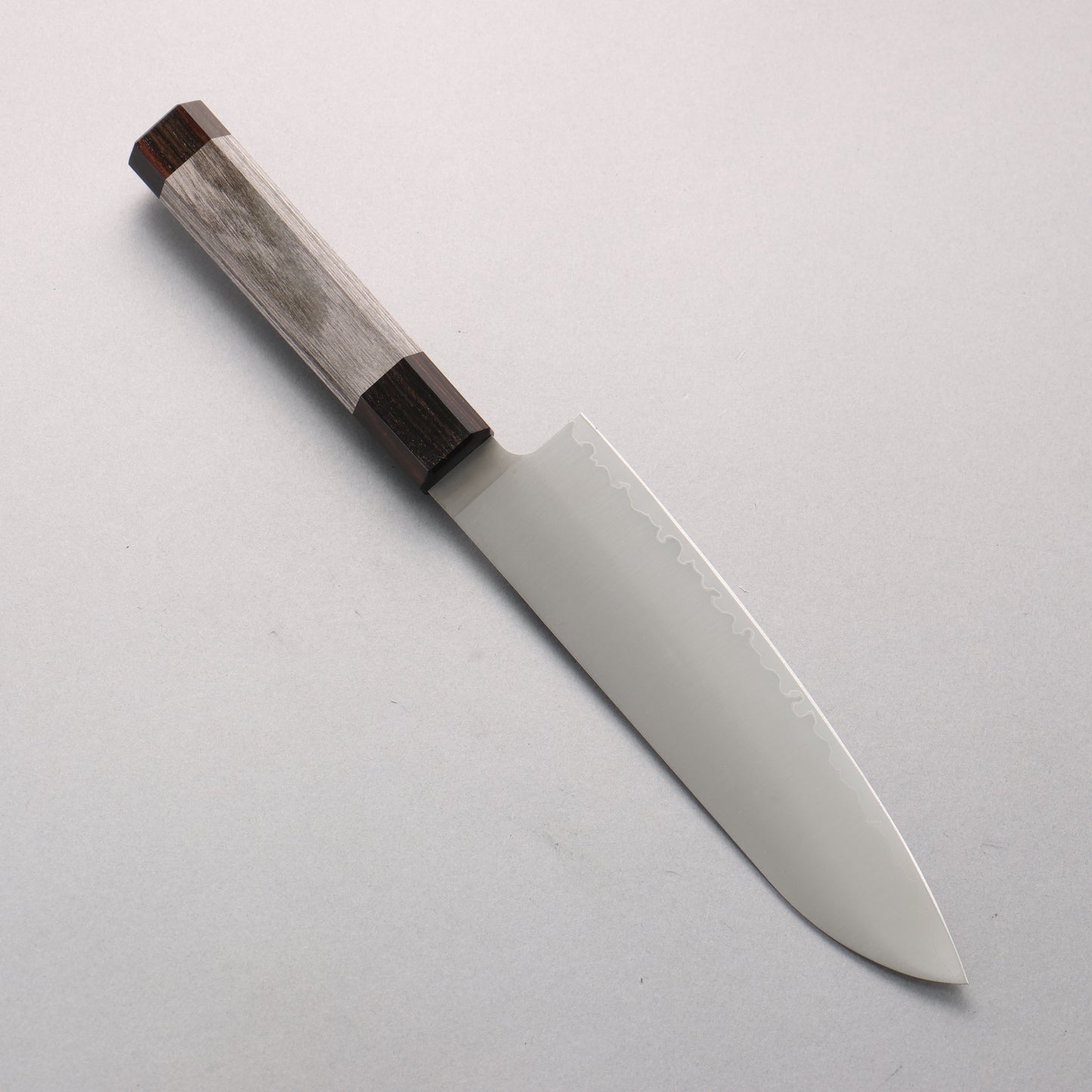 兼常 SG2 三徳包丁 180mm グレー合板柄 - 清助刃物