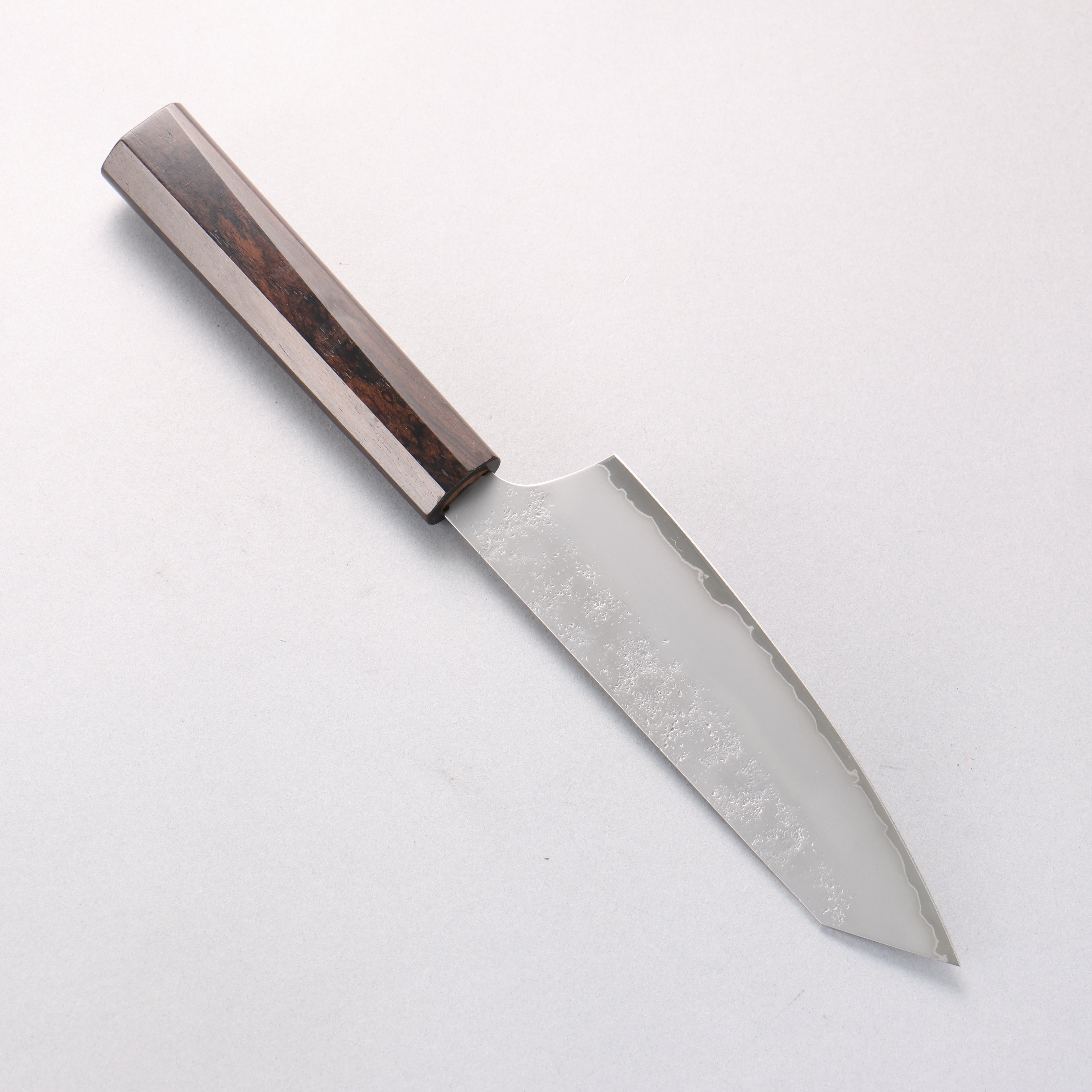 堺 孝行 V金10号 梨地 文化包丁 160mm 黒檀柄 - 清助刃物