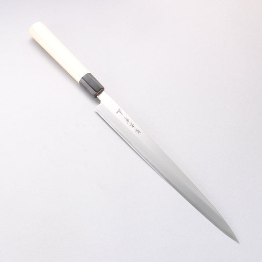 堺 孝行 シェフシリーズ 銀三鋼 ふぐ引き包丁 270mm 朴柄 - 清助刃物