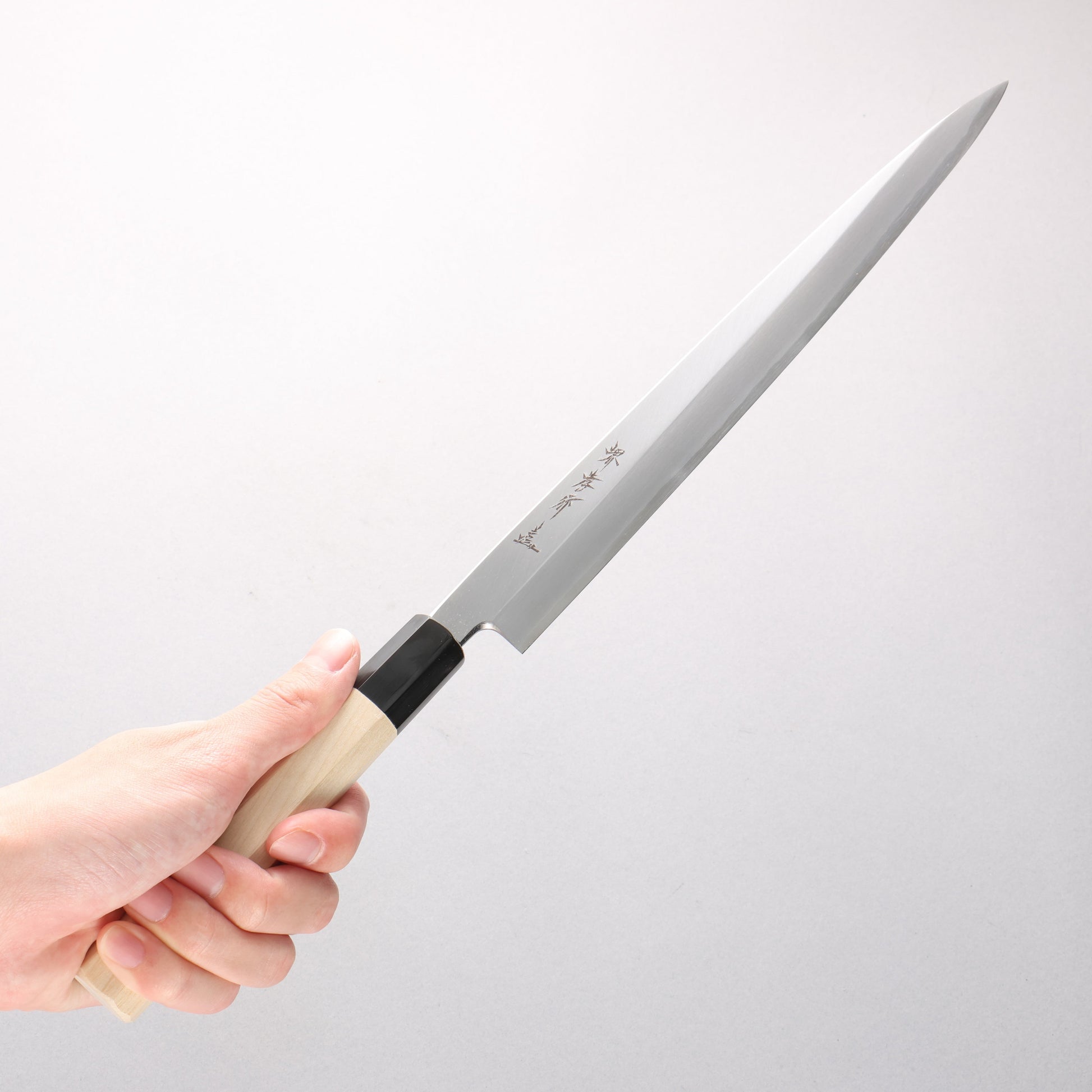堺 孝行 シェフシリーズ 銀三鋼 ふぐ引き包丁 270mm 朴柄 - 清助刃物