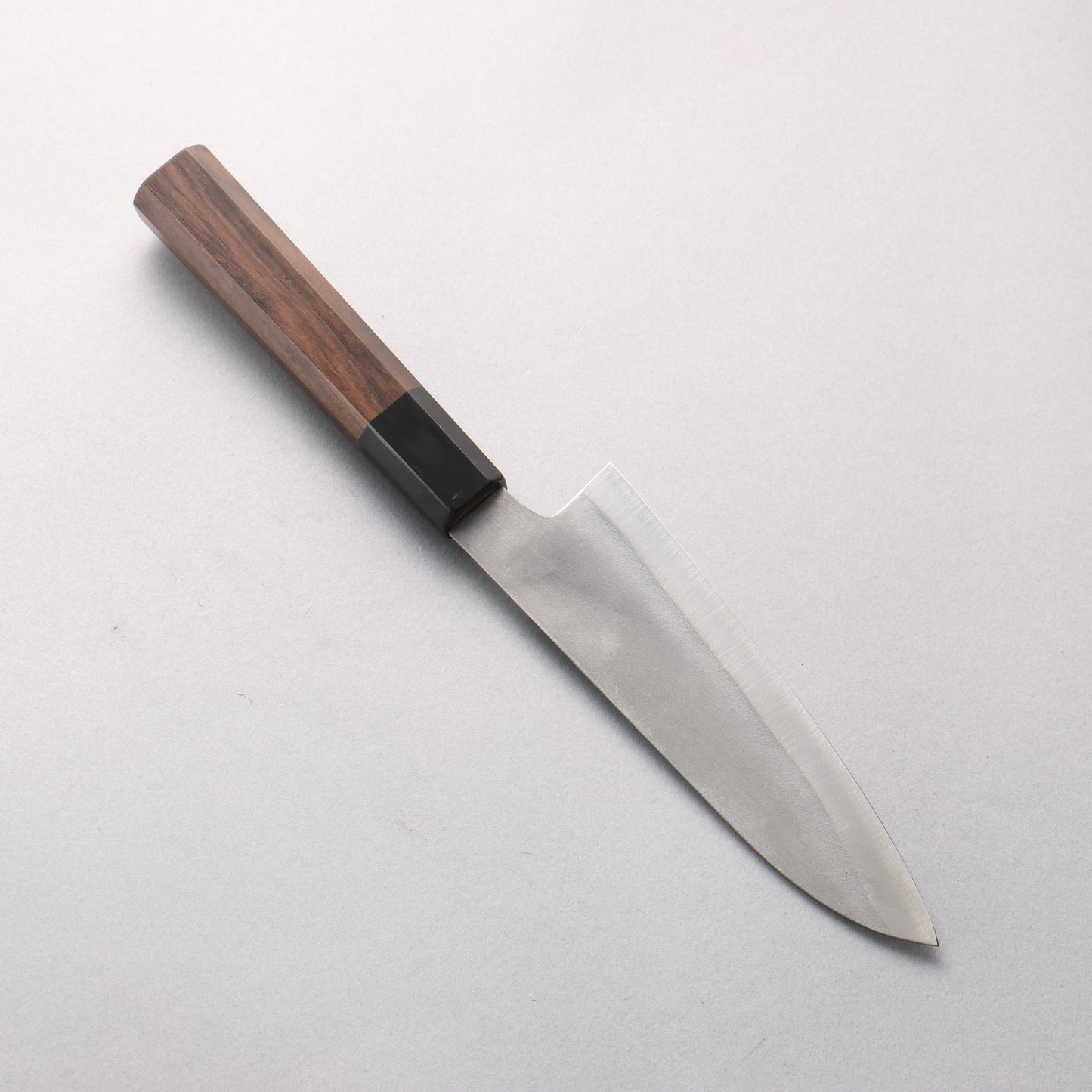 田中 誠貴 銀三鋼 梨地 小三徳包丁 150mm ウォルナット柄 - 清助刃物