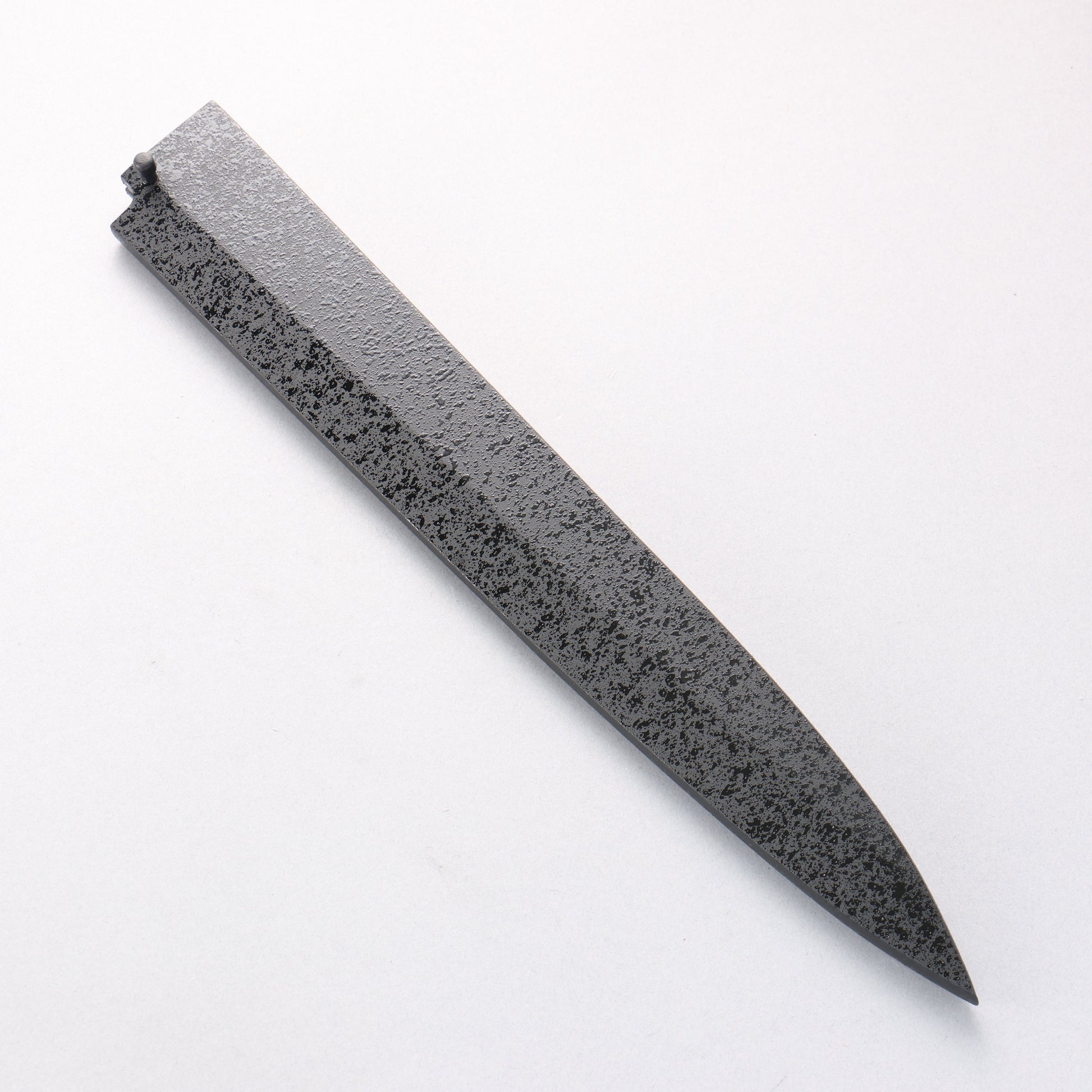 黒石目鞘 柳刃包丁用 黒合板ピン付き 300mm - 清助刃物