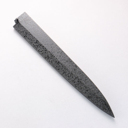 黒石目鞘 柳刃包丁用 黒合板ピン付き 300mm - 清助刃物