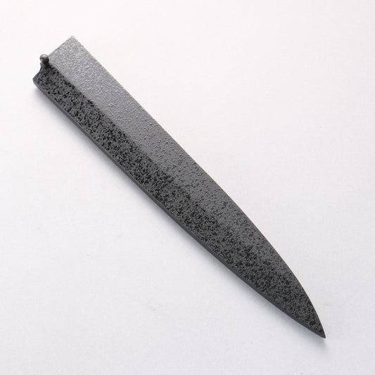 黒石目鞘 柳刃包丁用 黒合板ピン付き 240mm - 清助刃物
