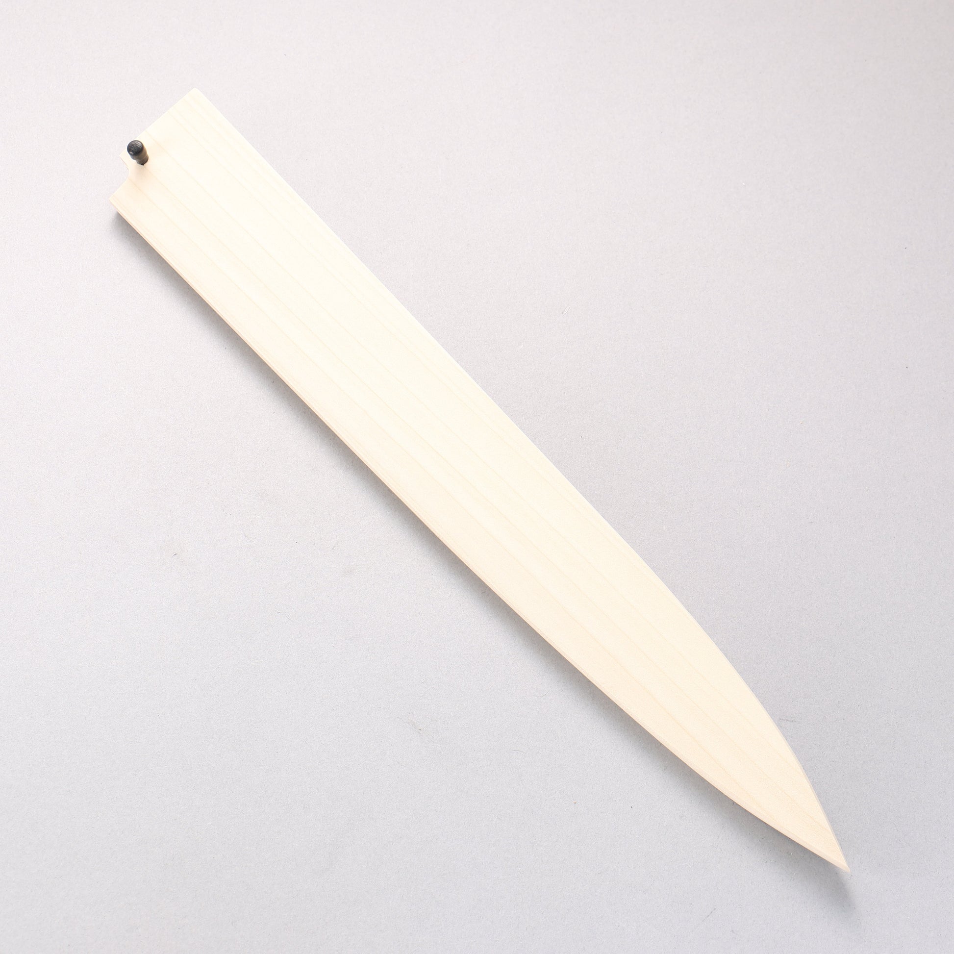 朴鞘 柳刃包丁用 黒合板ピン付き 300mm - 清助刃物