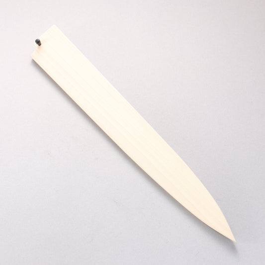 朴鞘 柳刃包丁用 黒合板ピン付き 300mm - 清助刃物