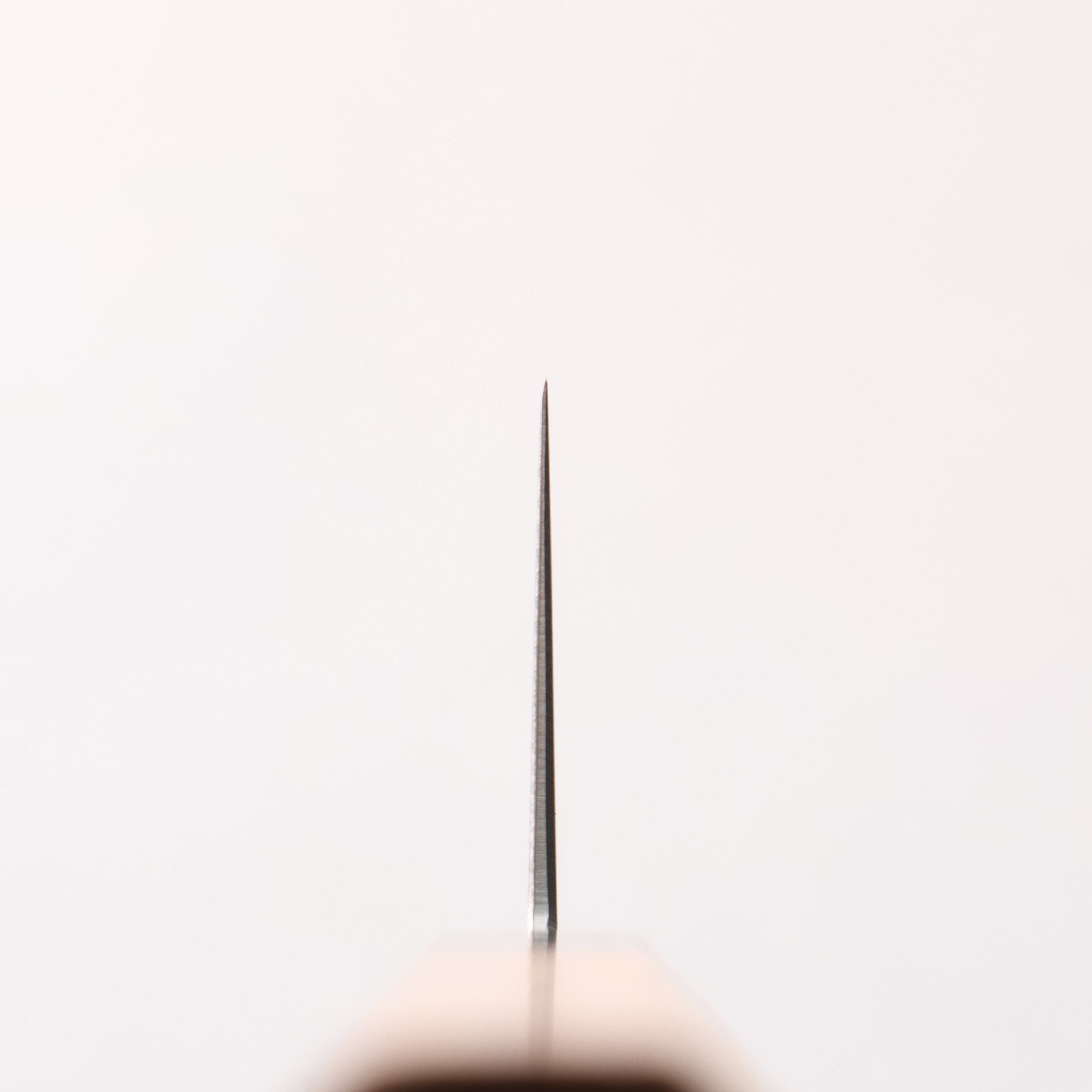 清助 ステンレス鋼 三徳包丁 180mm チーク (口輪：黒プラスチック)柄 - 清助刃物