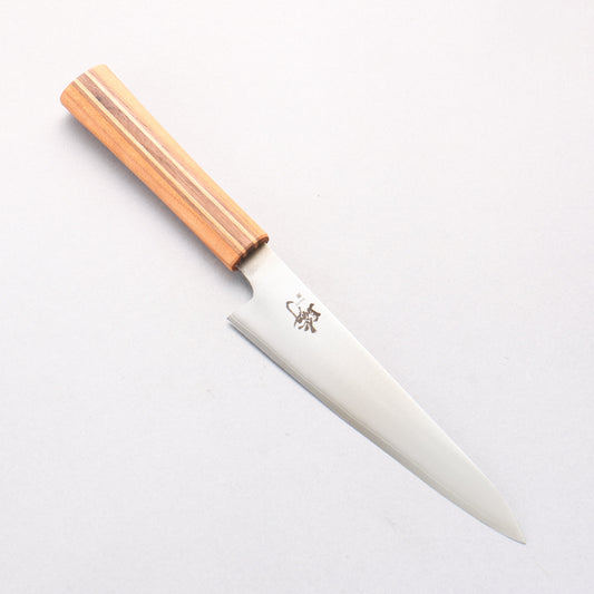 田中 誠貴 瞬（まじろ） 銀三鋼 ペティーナイフ 150mm 楓桜ウォルナット柄 - 清助刃物