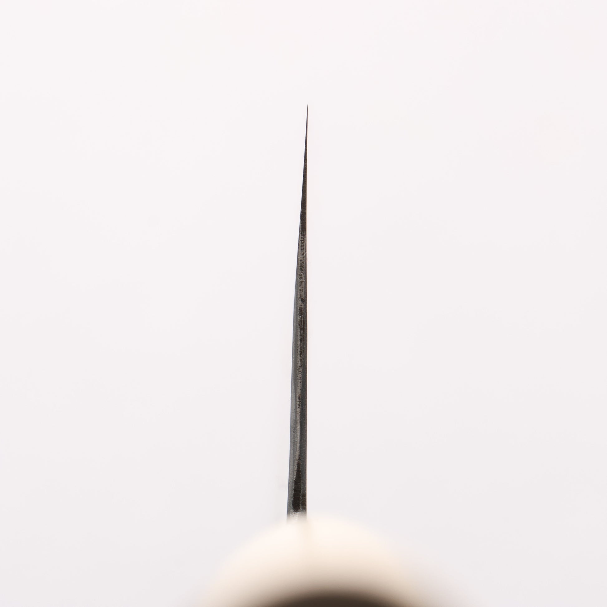 藤原 照康 白一鋼 梨地 菜切包丁 165mm 朴柄 - 清助刃物