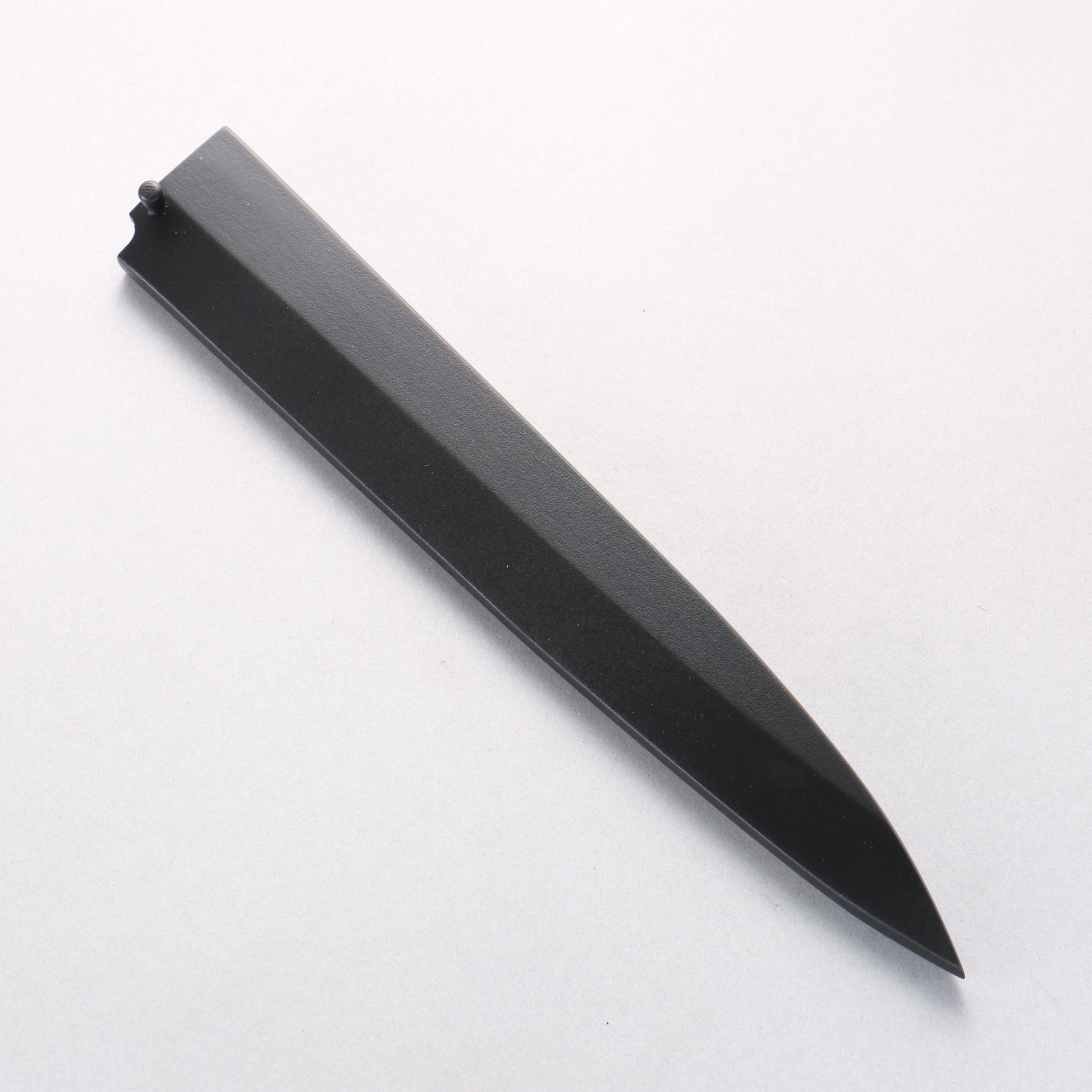 黒塗り鞘 柳刃包丁用 黒合板ピン付き 240mm - 清助刃物