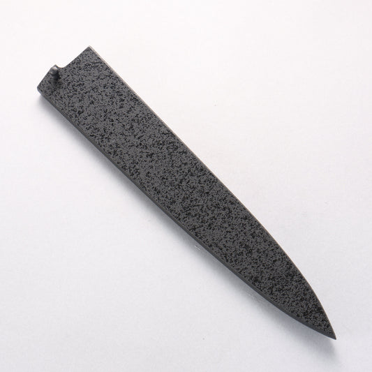 黒石目鞘 筋引包丁用 黒合板ピン付き 240mm - 清助刃物