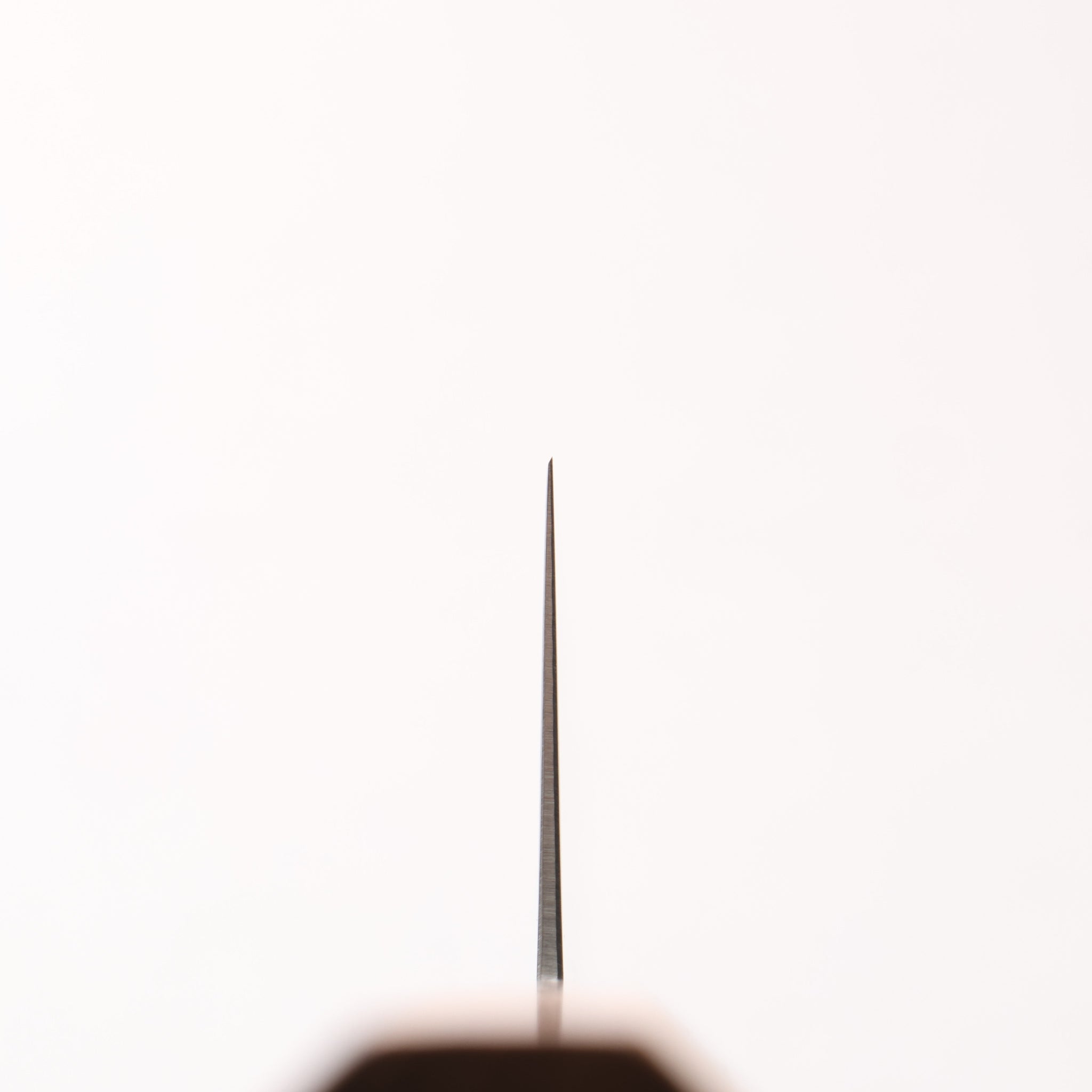 清助 ステンレス鋼 切付三徳包丁 180mm チーク (口輪：黒プラスチック)柄 - 清助刃物