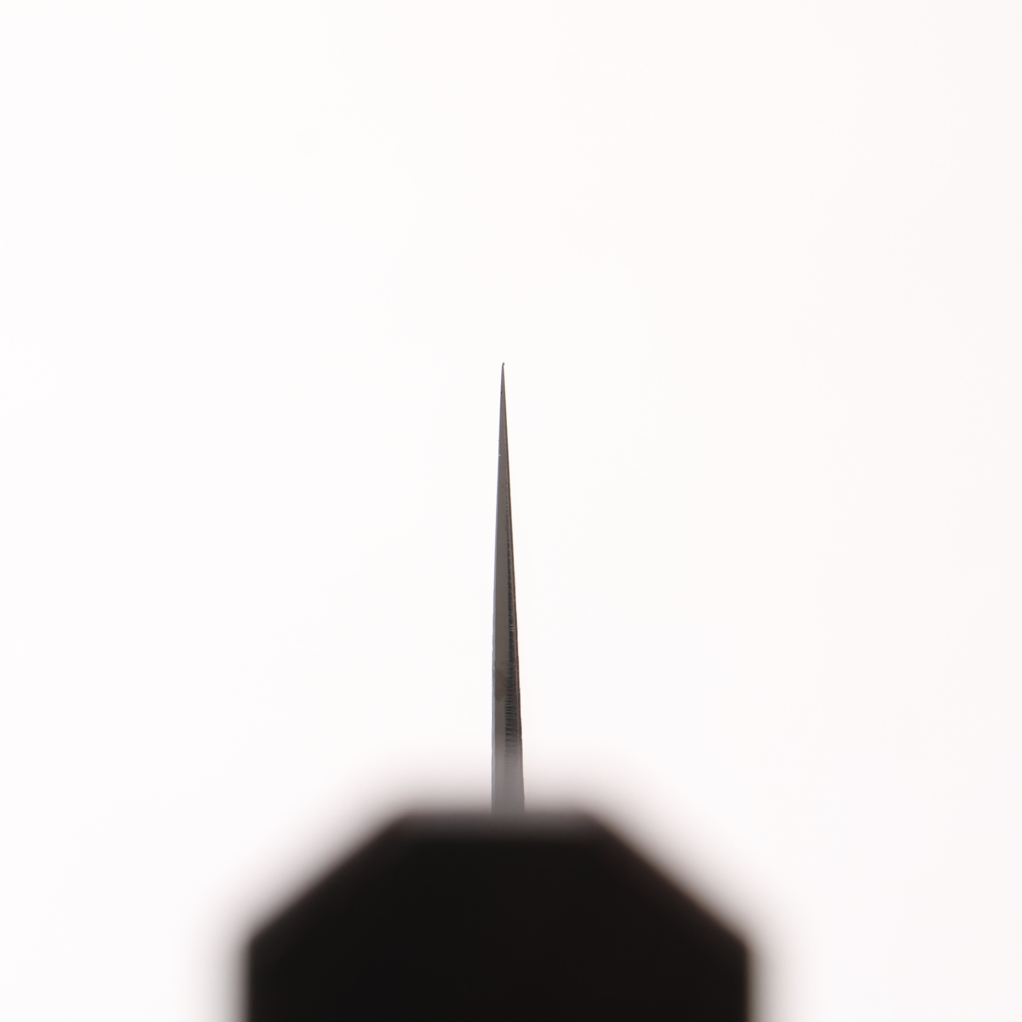 利隆 V金10号 65層ダマスカス 切付牛刀包丁 210mm ウエンジ 桜リング付き（口輪：紫檀）柄 - 清助刃物