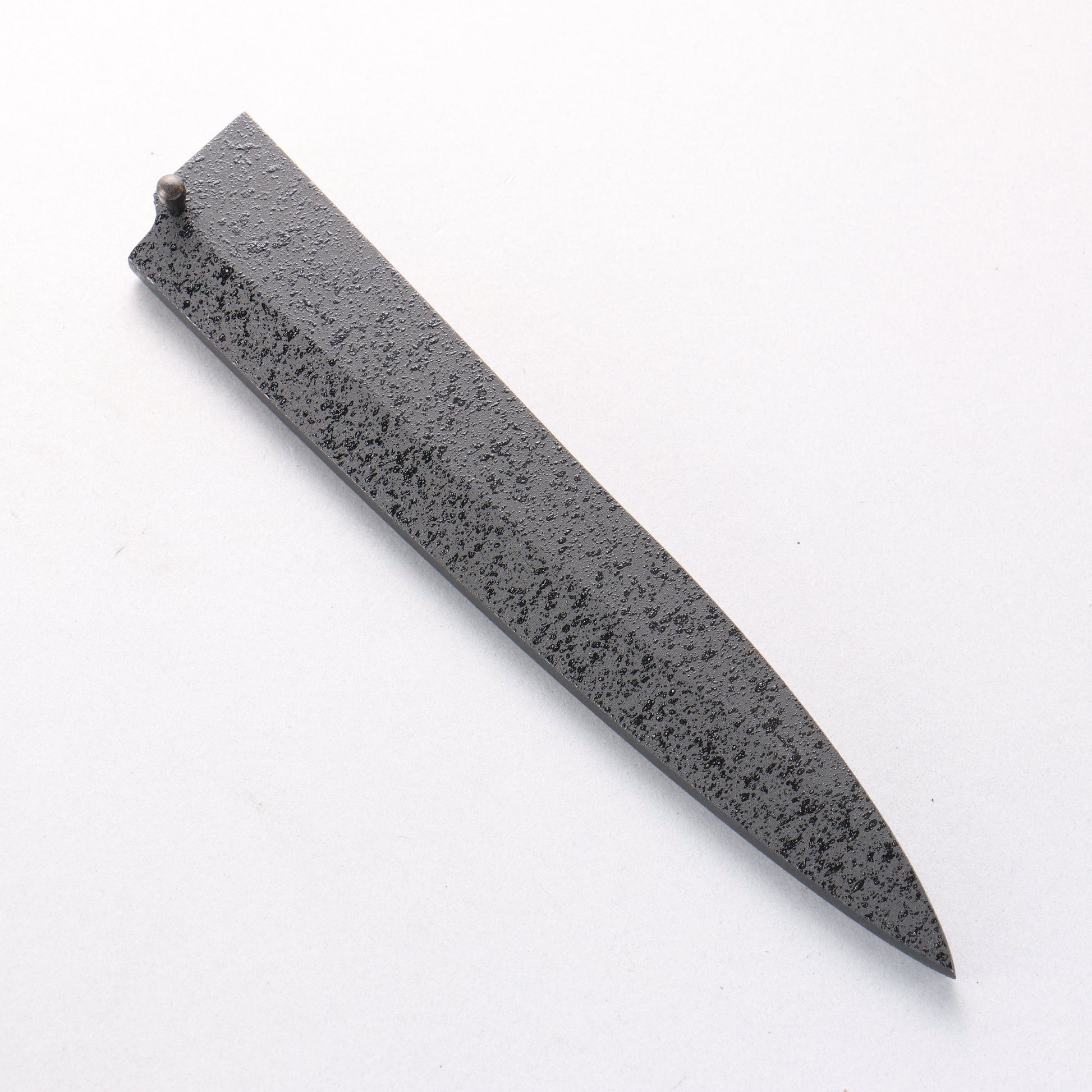 黒石目鞘 柳刃包丁用 黒合板ピン付き 210mm - 清助刃物