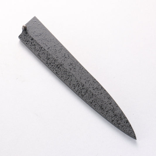 黒石目鞘 柳刃包丁用 黒合板ピン付き 210mm - 清助刃物