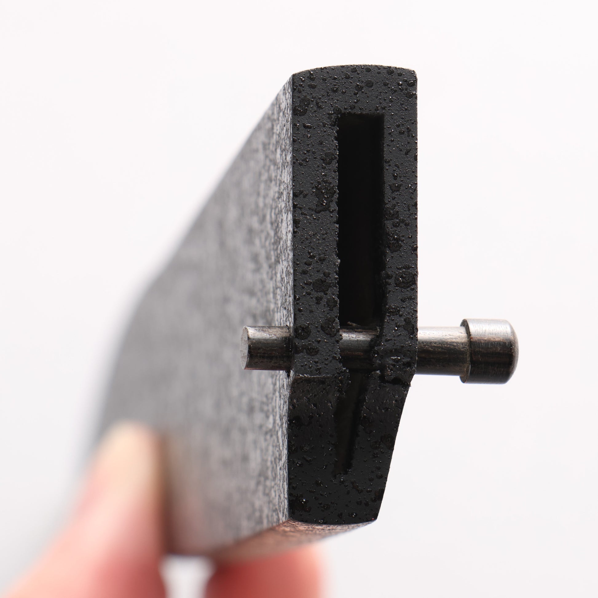 黒石目鞘 柳刃包丁用 黒合板ピン付き 210mm - 清助刃物