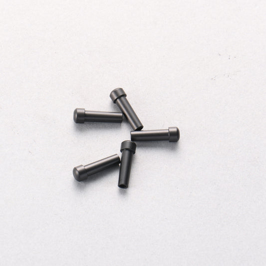 鞘ピン アルミニウム 黒仕上げ 15mm x 4mm (Pk. 5) - 清助刃物