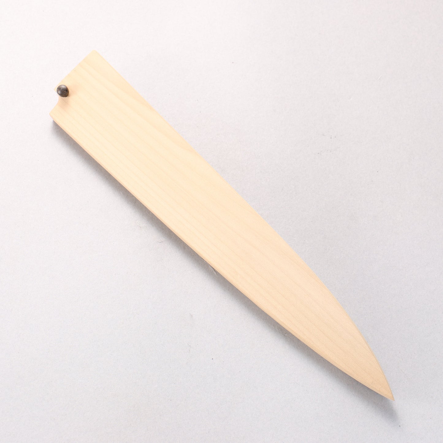 朴鞘 柳刃包丁用 黒合板ピン付き 210mm - 清助刃物