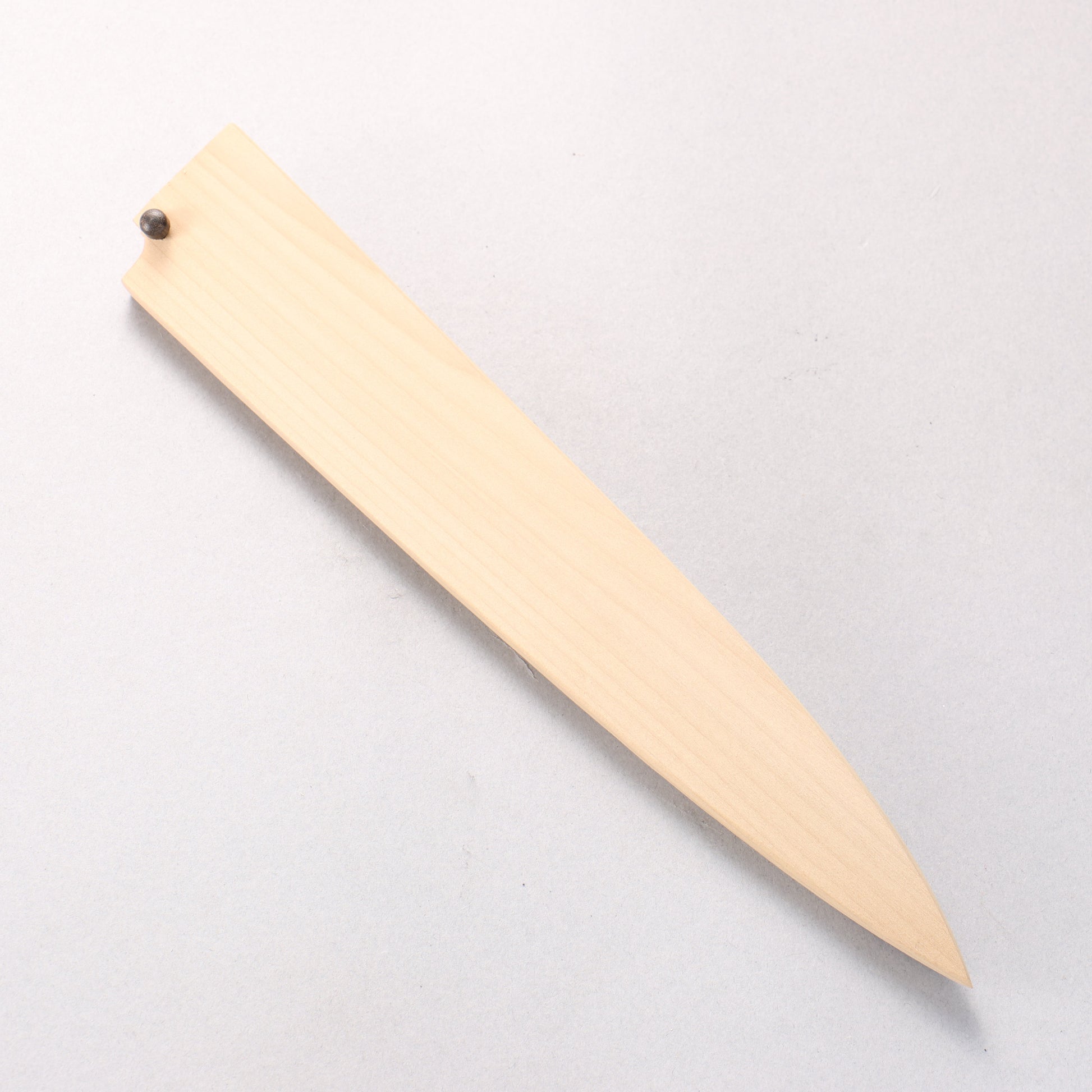 朴鞘 柳刃包丁用 黒合板ピン付き 210mm - 清助刃物
