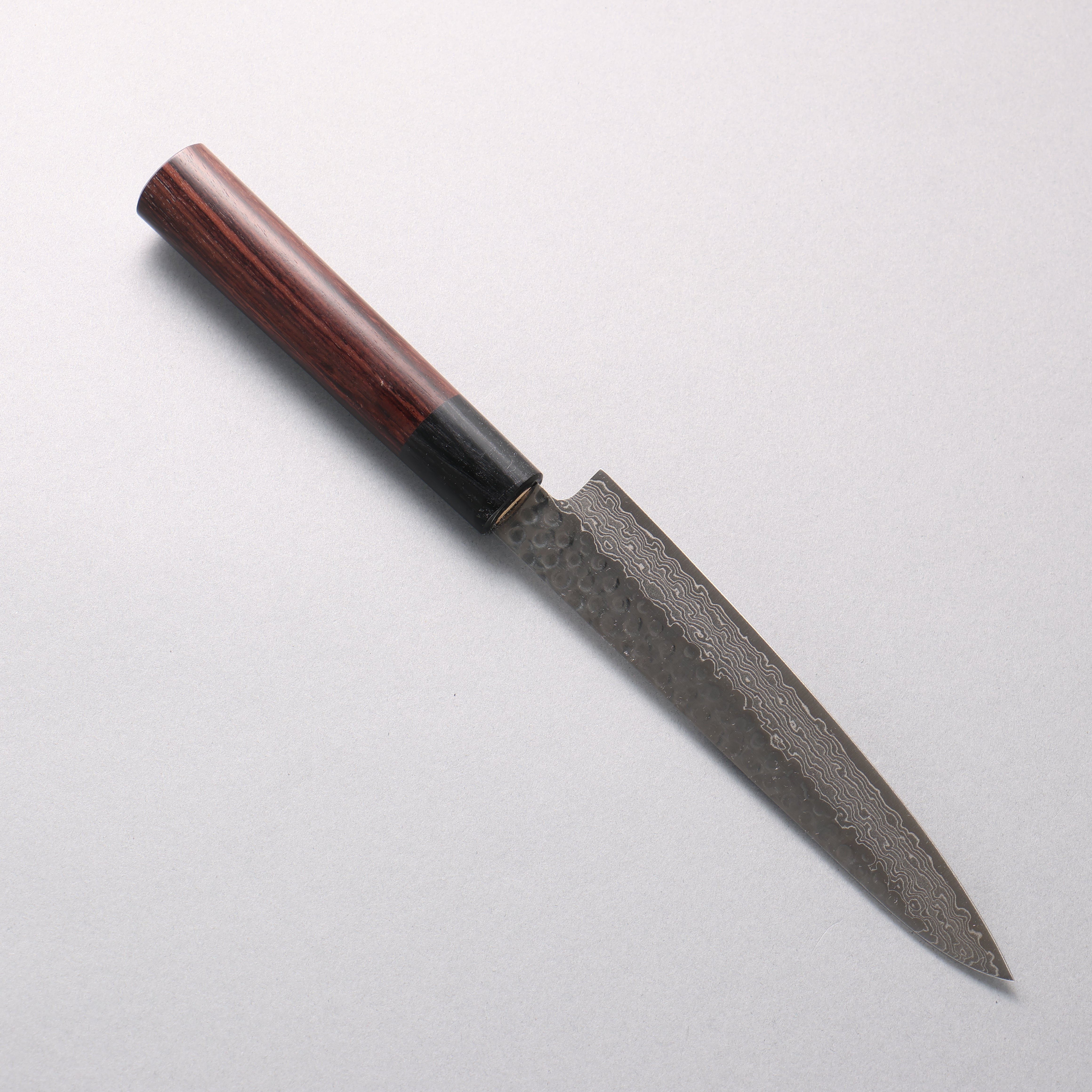 堺 孝行 AUS10 45層ダマスカス ペティーナイフ 150mm 紫檀柄 - 清助刃物