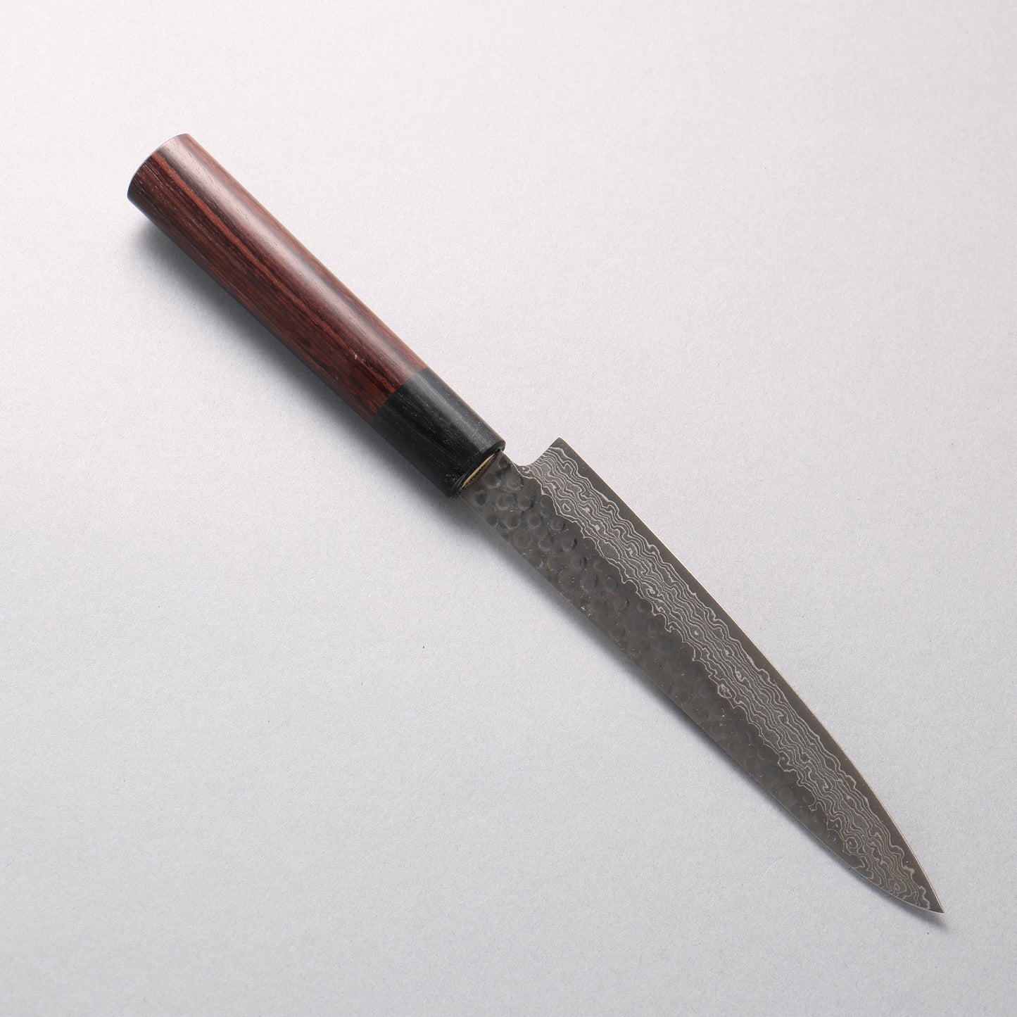堺 孝行 AUS10 45層ダマスカス ペティーナイフ 150mm 紫檀柄 - 清助刃物