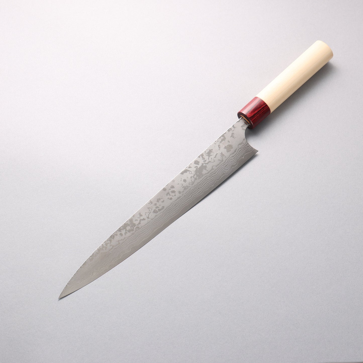 昌景 霧 V金10号 ダマスカス 筋引包丁 270mm 朴柄