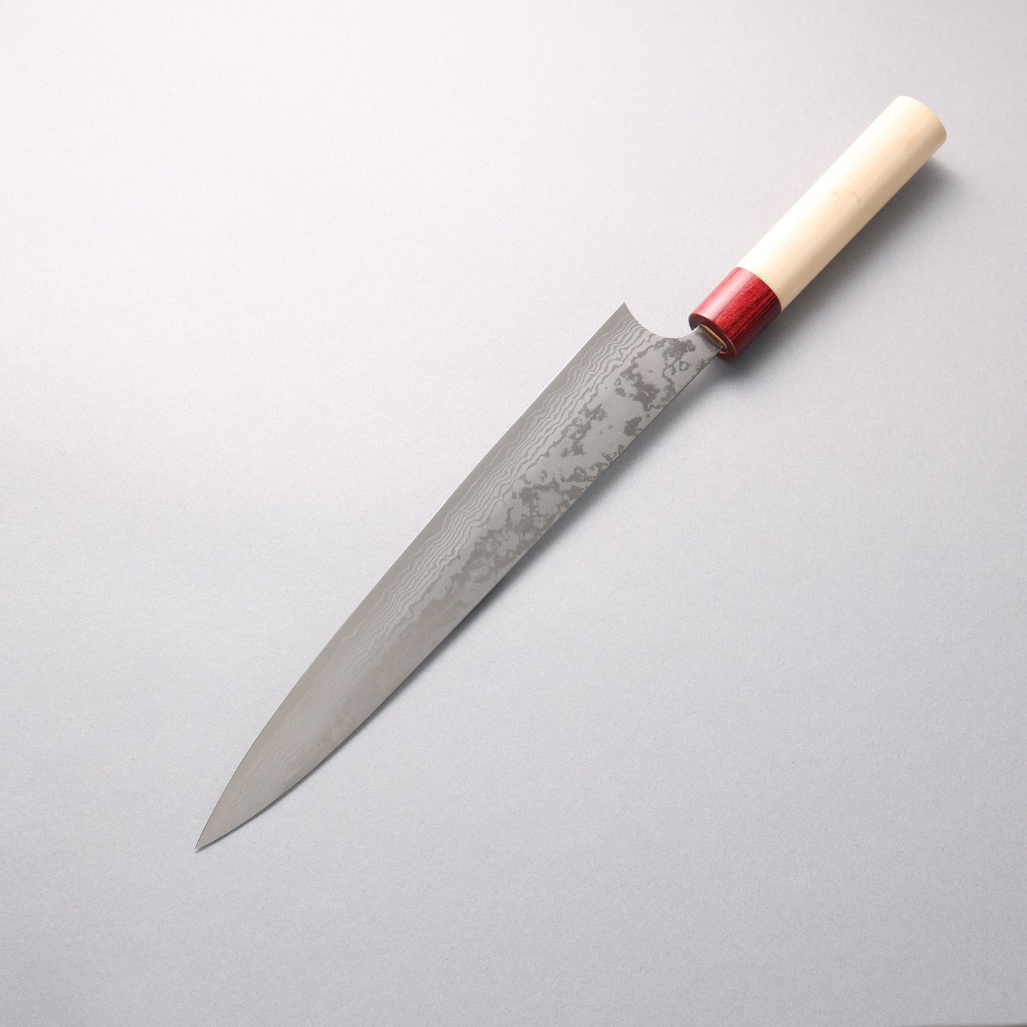 昌景 霧 V金10号 ダマスカス 筋引包丁 270mm 朴柄